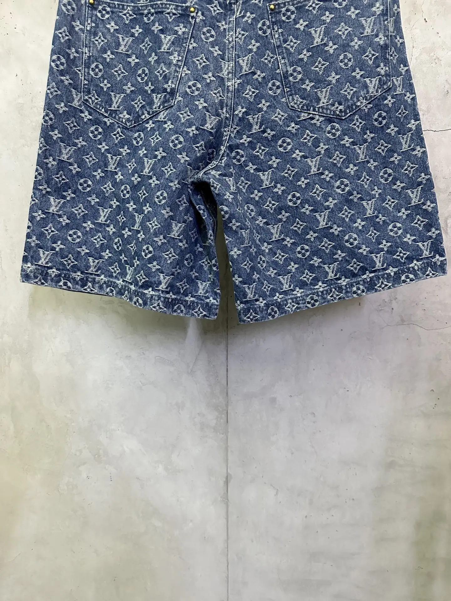Monogram Jacquard Denim Shorts D31012345 — view 6