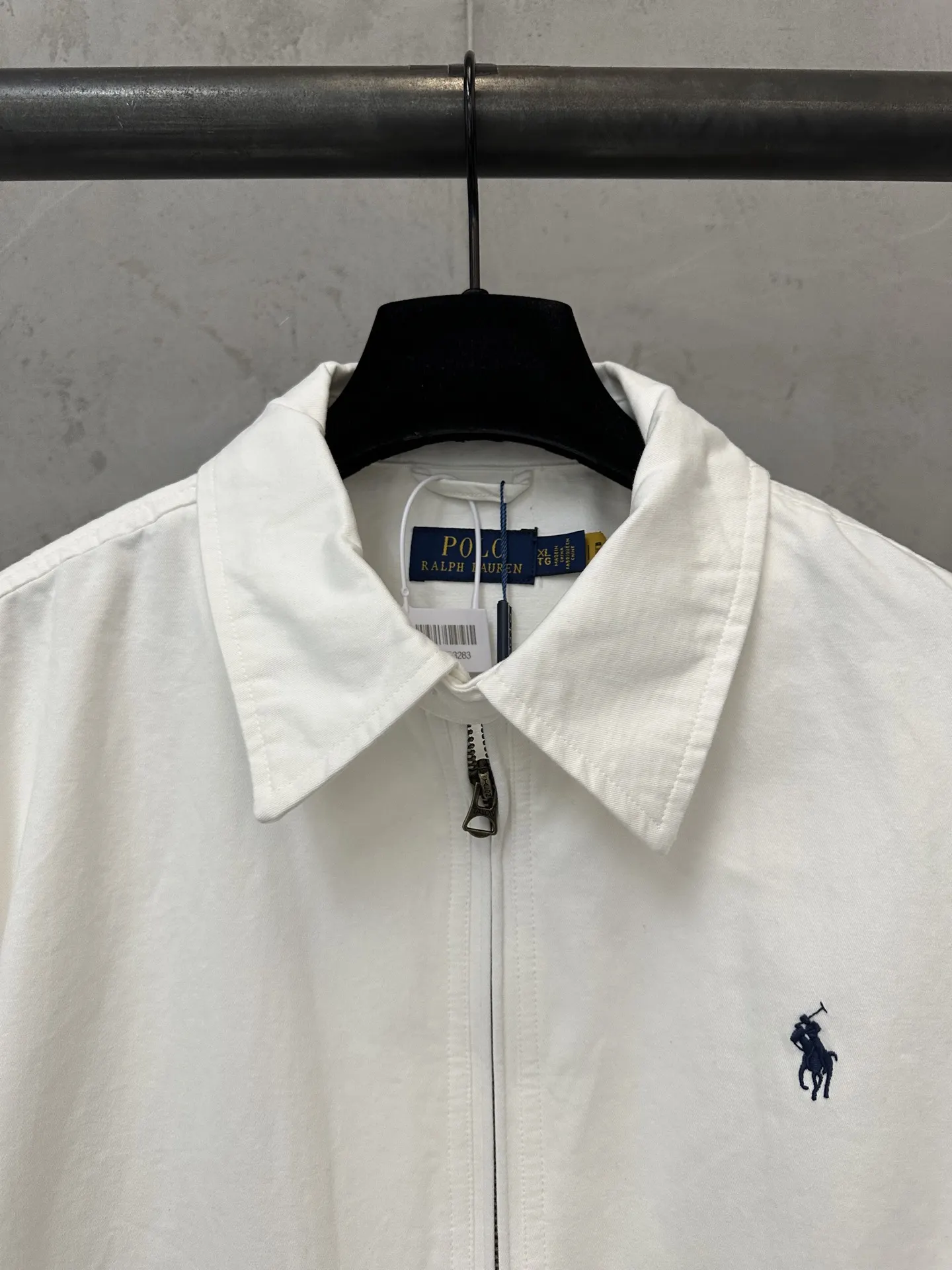 Embroidered Pony Cotton Harrington Jacket D31022211 — view 5