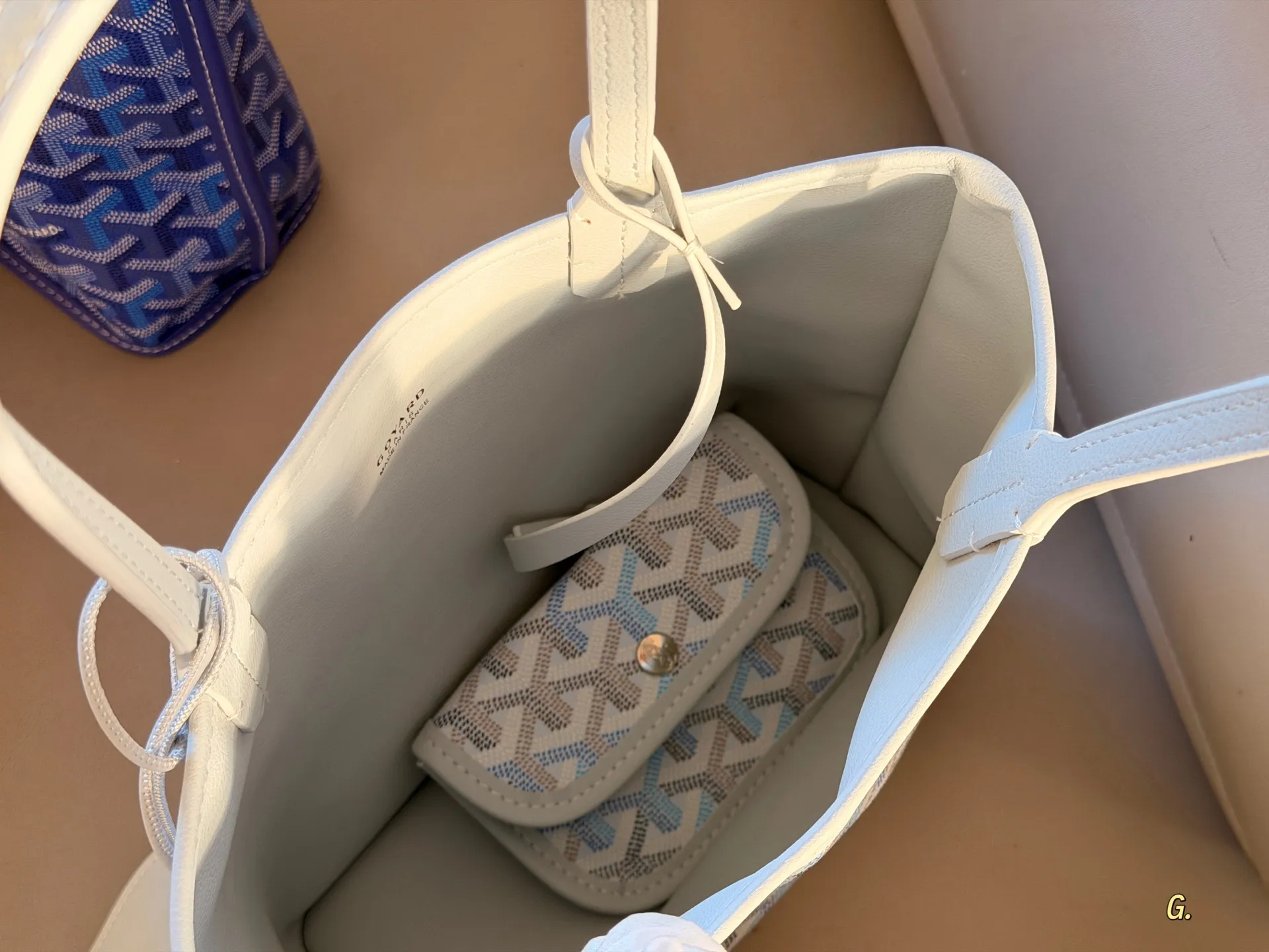 Goyard Mini Reversible Tote Bag D31018437 — view 7