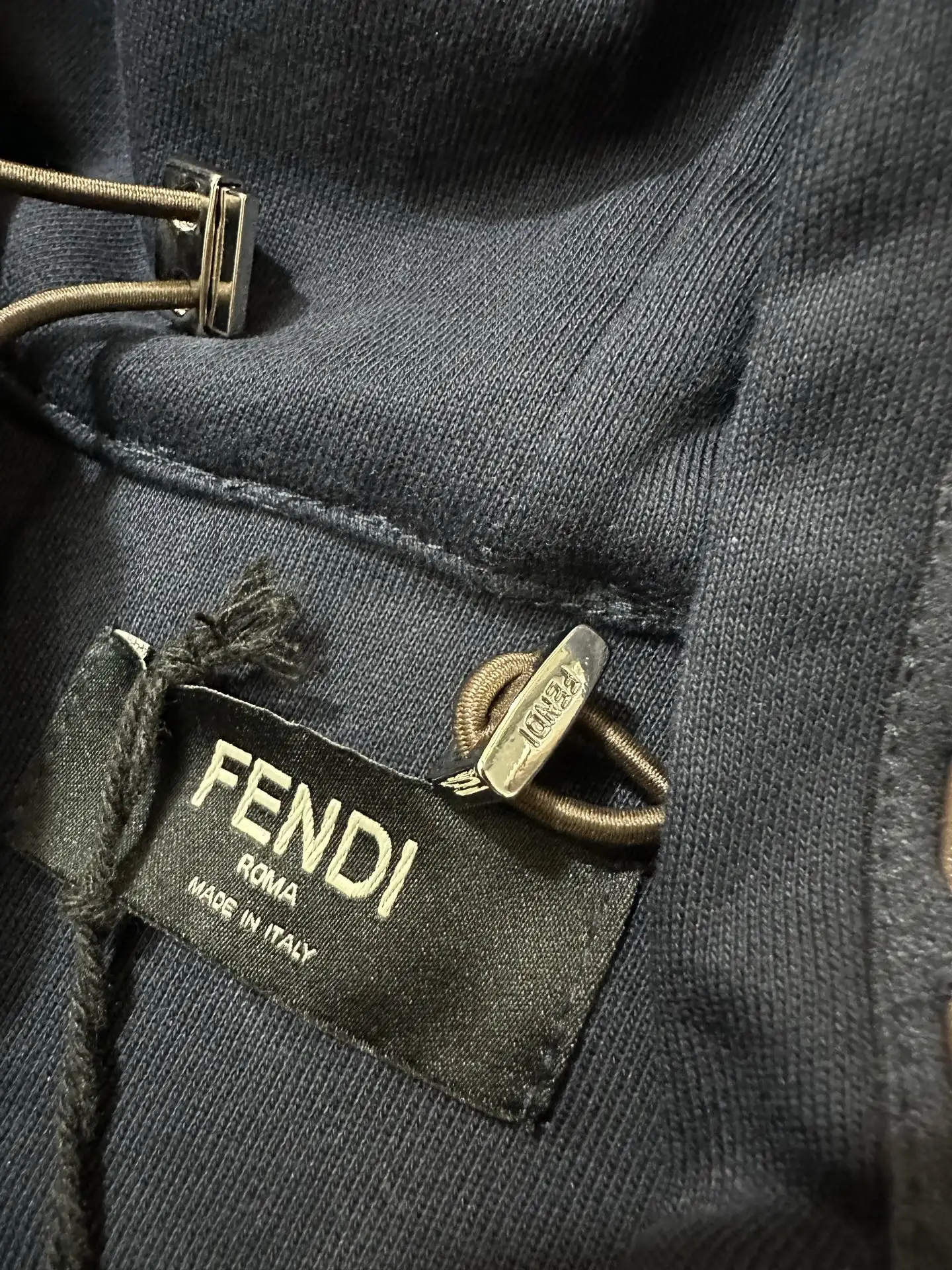 Logo-Patch Zip-Up Cotton Hoodie D31518884 — view 7