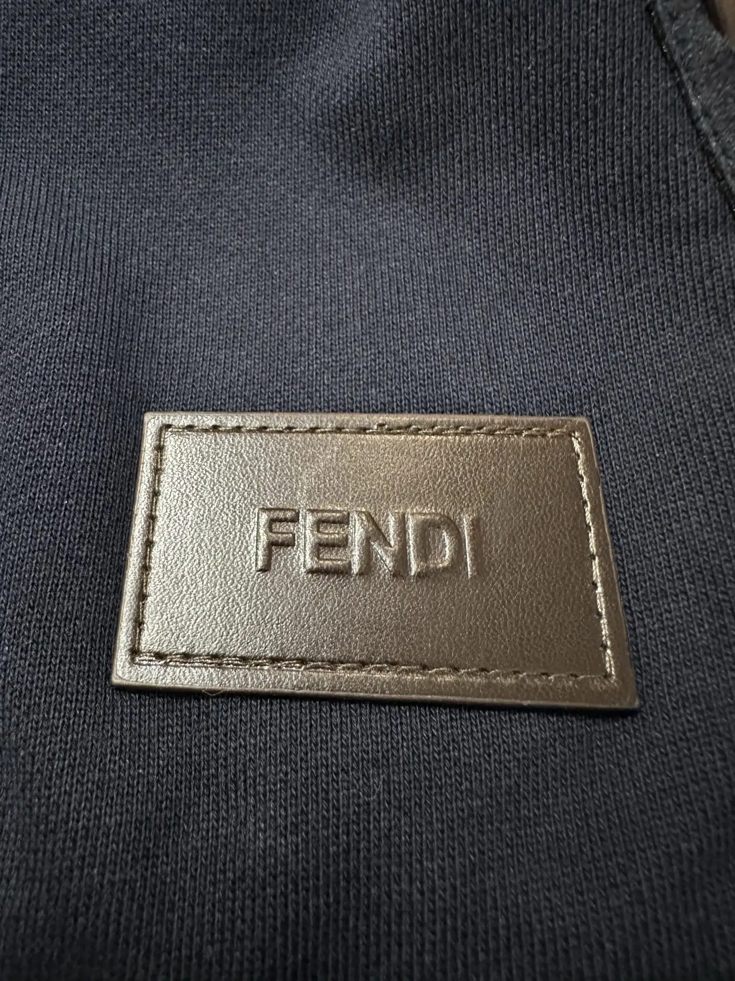 Logo-Patch Zip-Up Cotton Hoodie D31518884 — view 10
