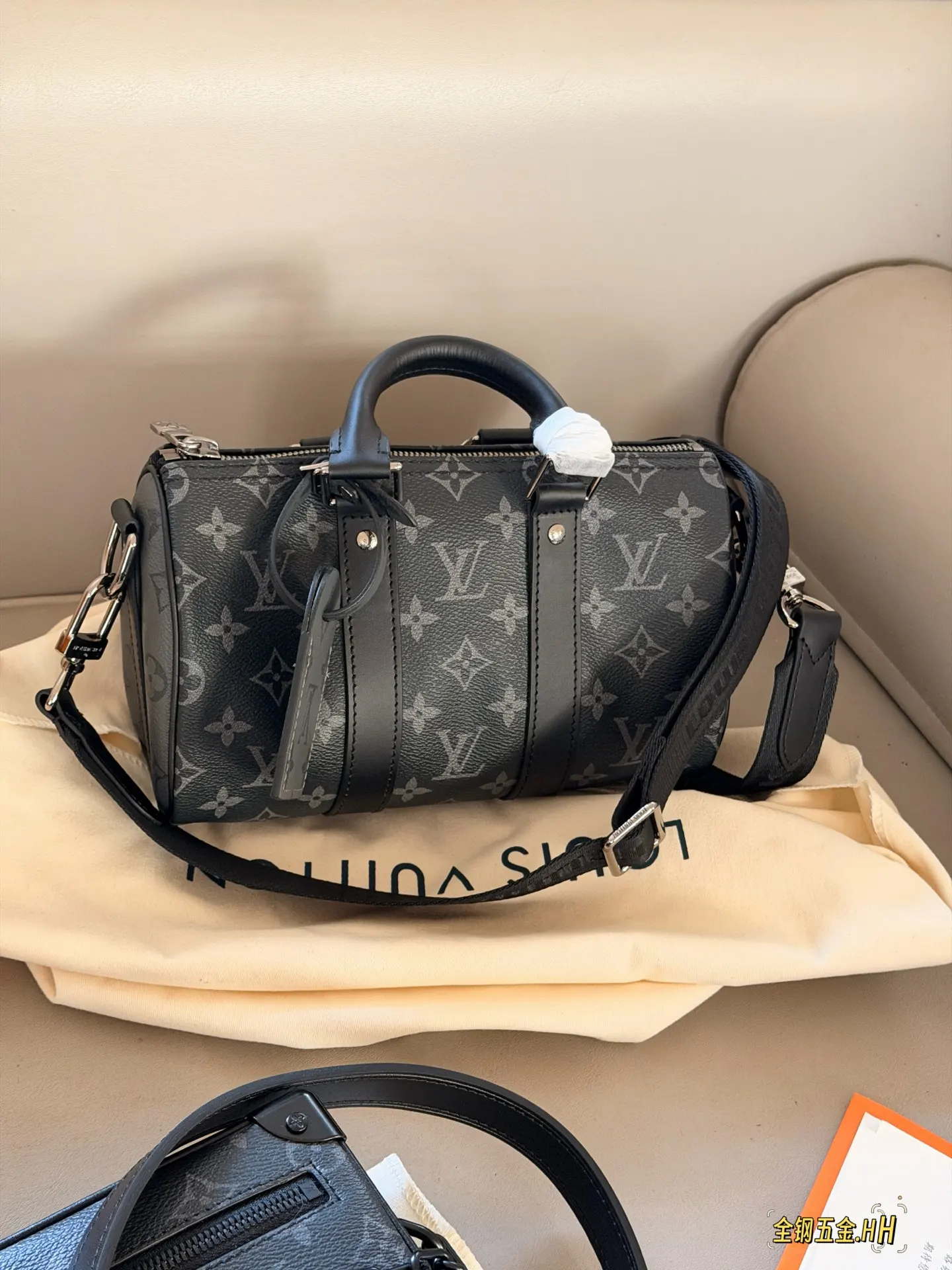 Keepall 25 Monogram Eclipse Crossbody Bag D32018156