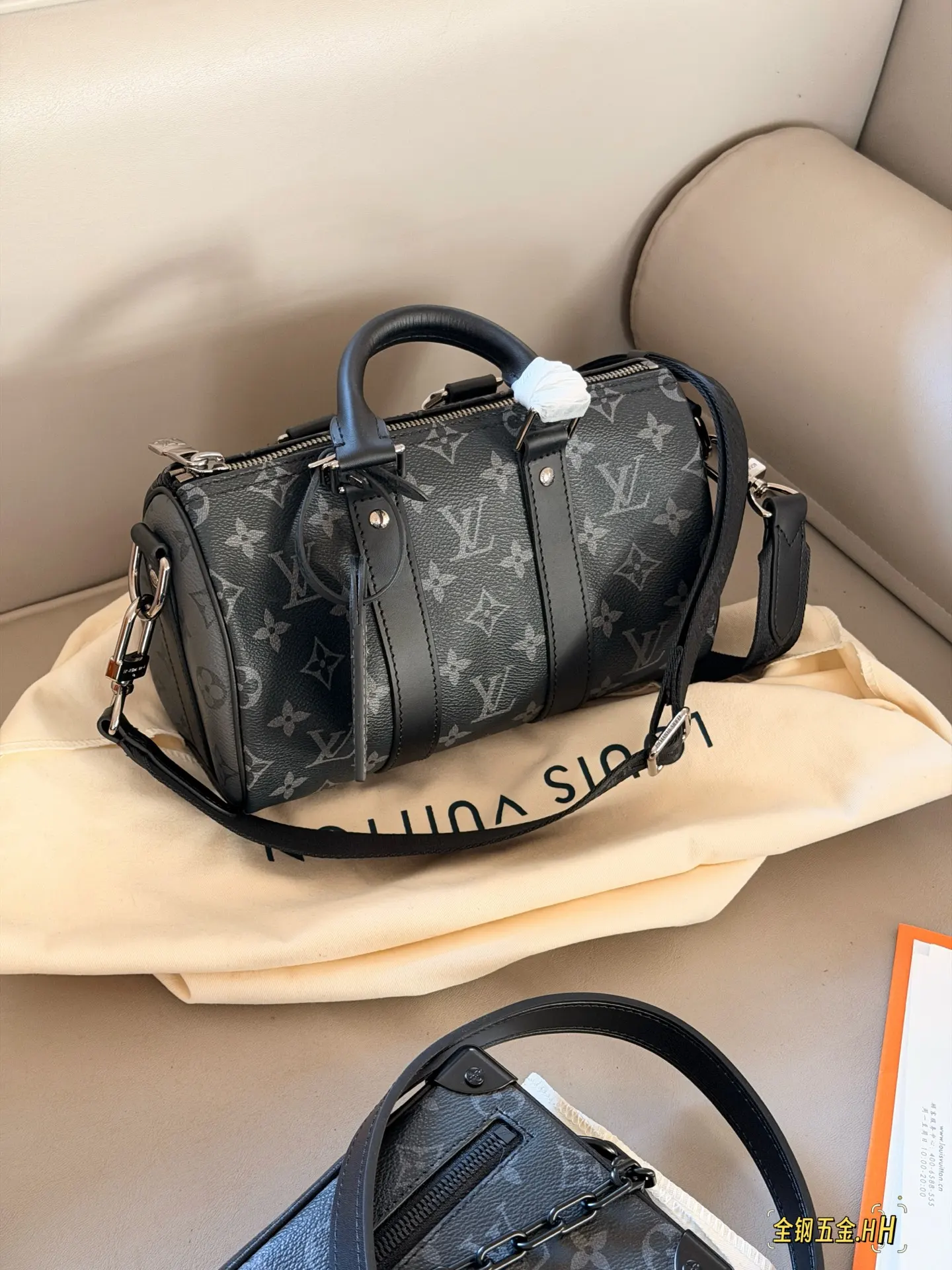 Keepall 25 Monogram Eclipse Crossbody Bag D32018156 — view 2
