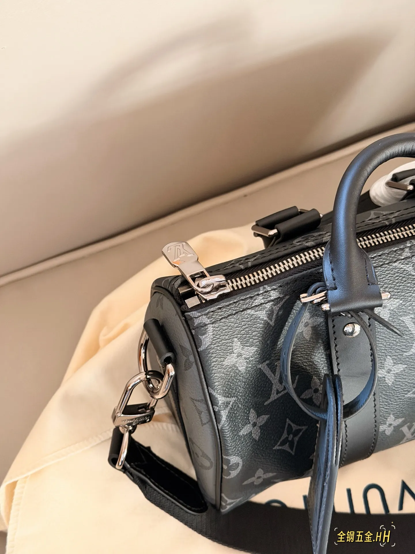 Keepall 25 Monogram Eclipse Crossbody Bag D32018156 — view 3