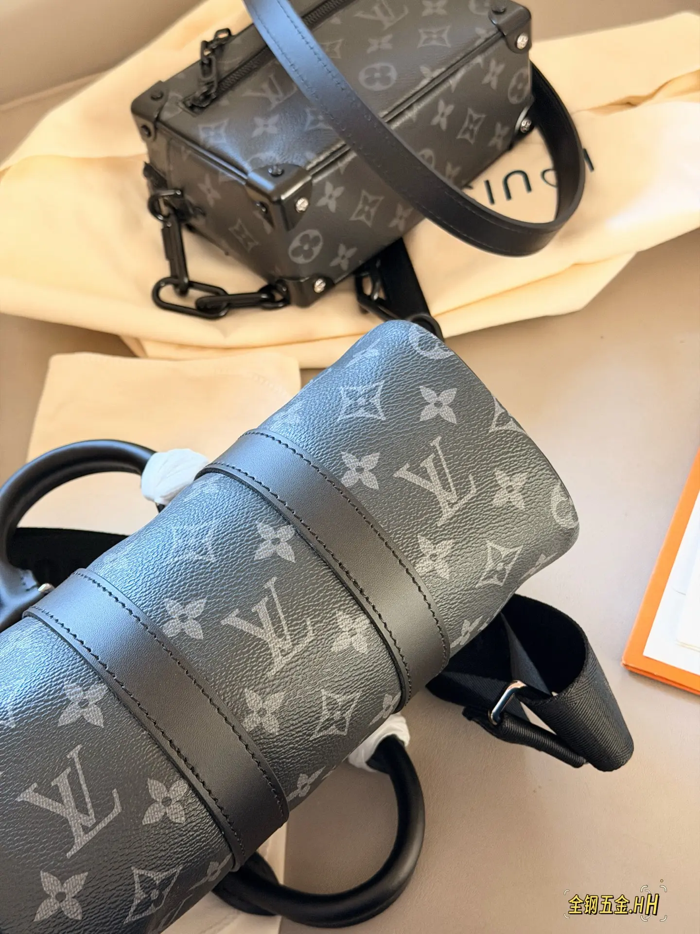 Keepall 25 Monogram Eclipse Crossbody Bag D32018156 — view 8