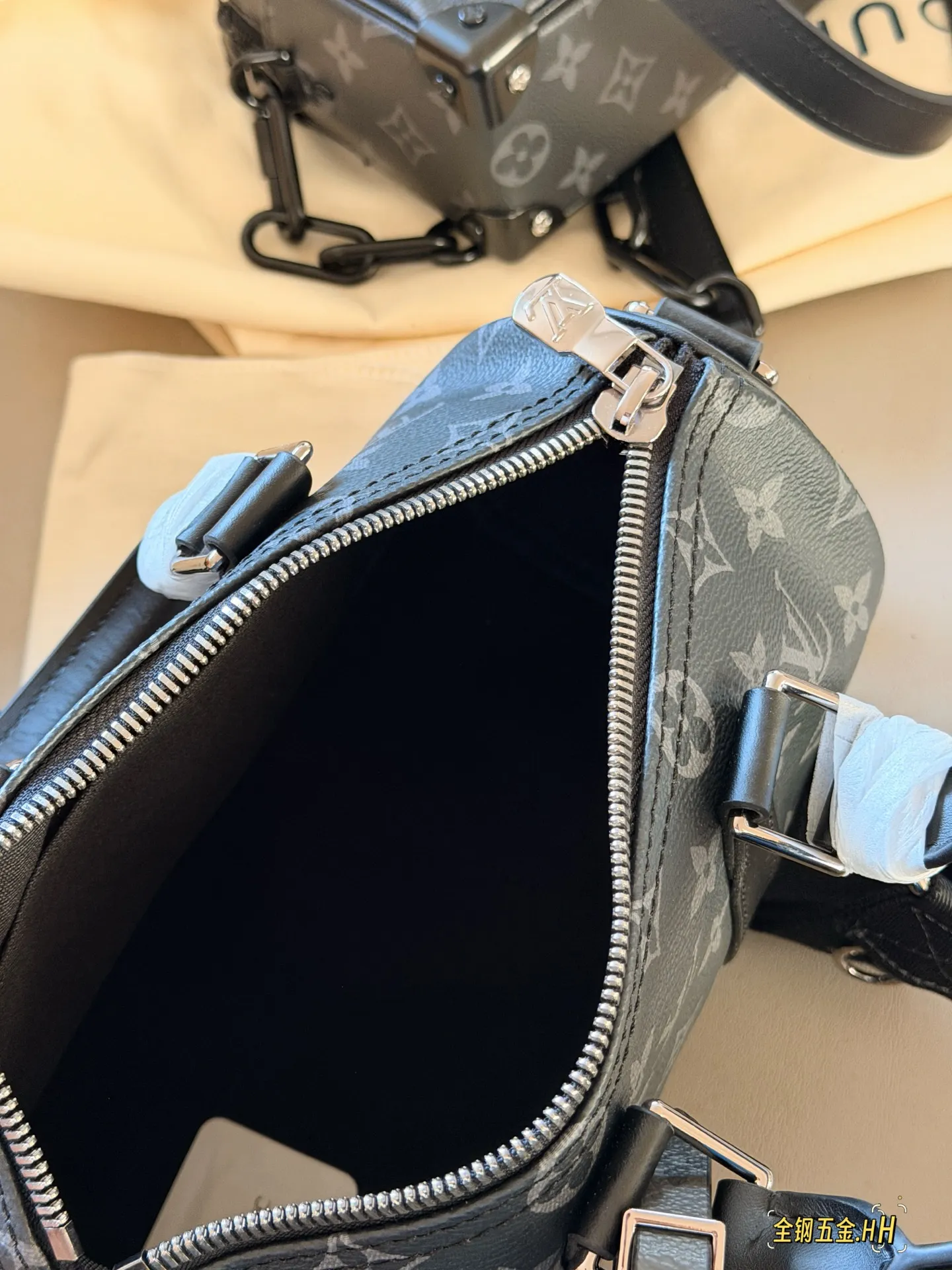 Keepall 25 Monogram Eclipse Crossbody Bag D32018156 — view 9