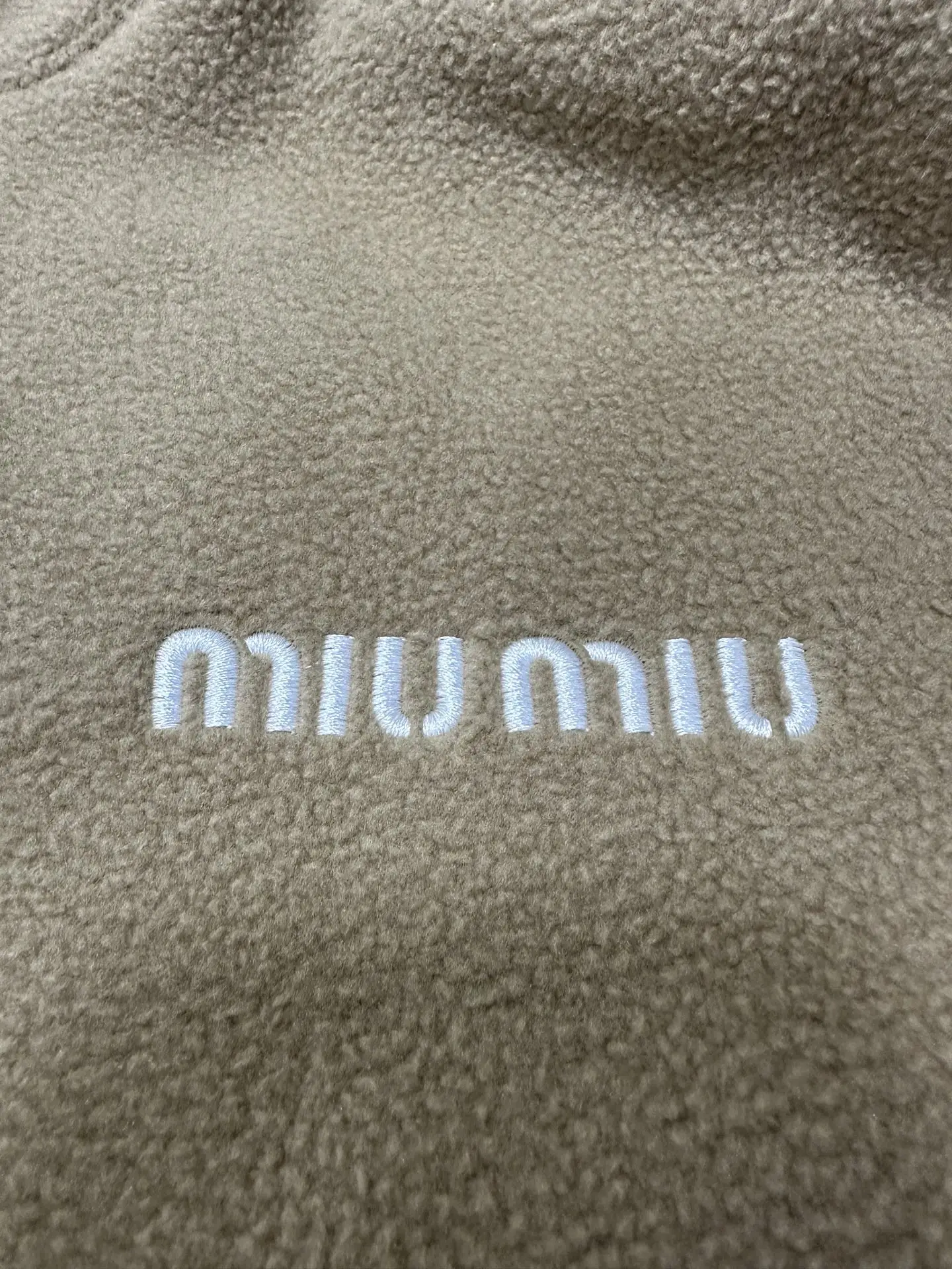 Logo-Embroidered Fleece Zip-Up Jacket D32022270 — view 7