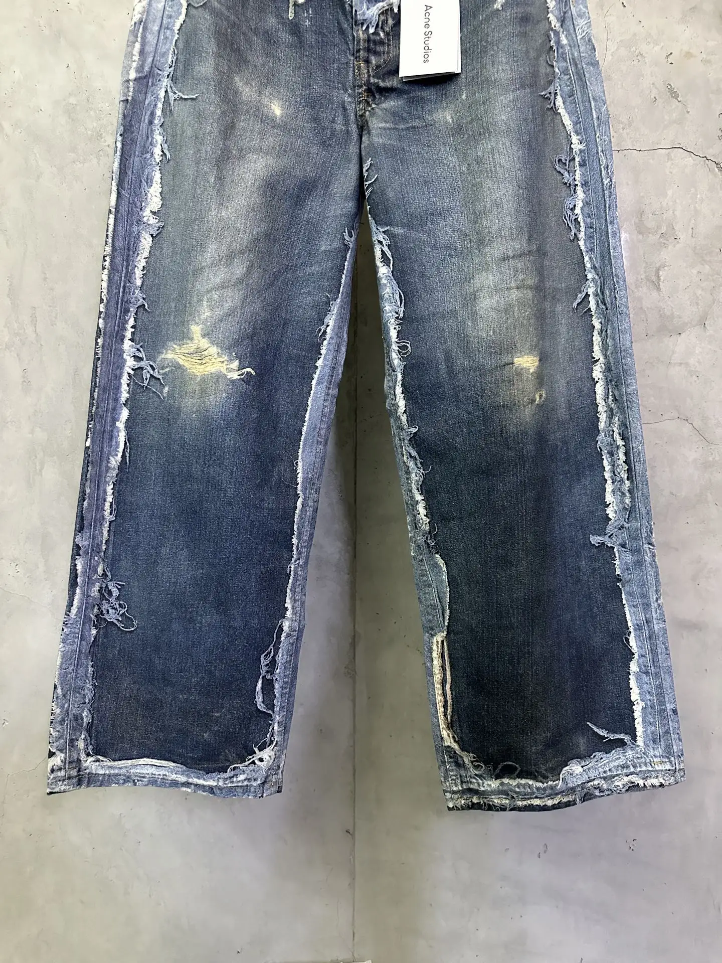 3D-Print Trompe L'oeil Distressed Jeans D32012376 — view 4