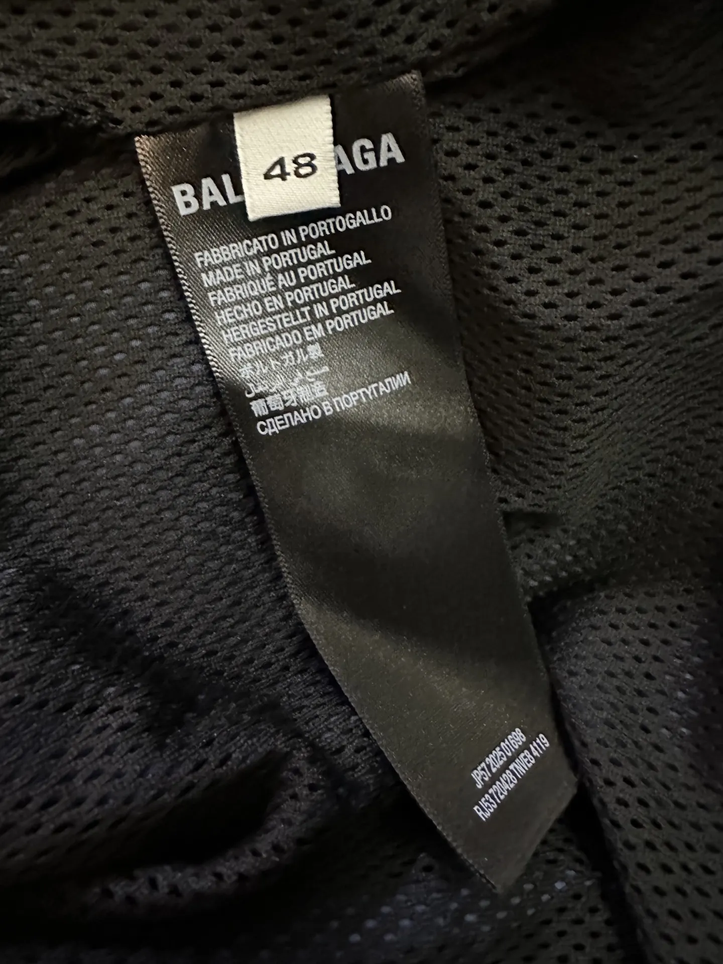 Color-Block Oversized Track Jacket D32012405 — view 9