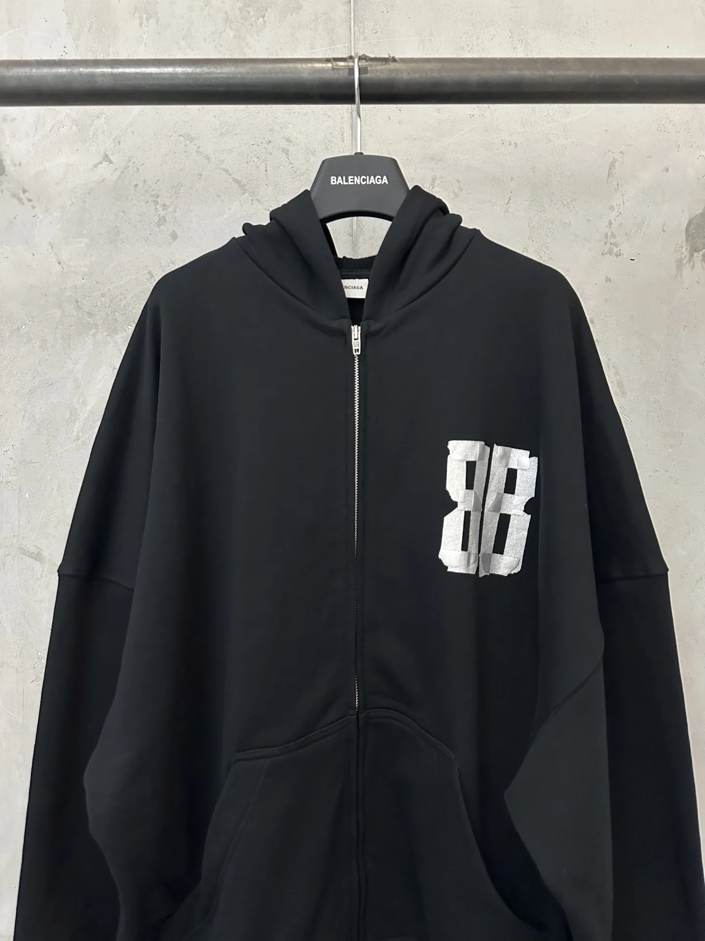 BB Tape Logo Zip-Up Hoodie D32022289 — view 3