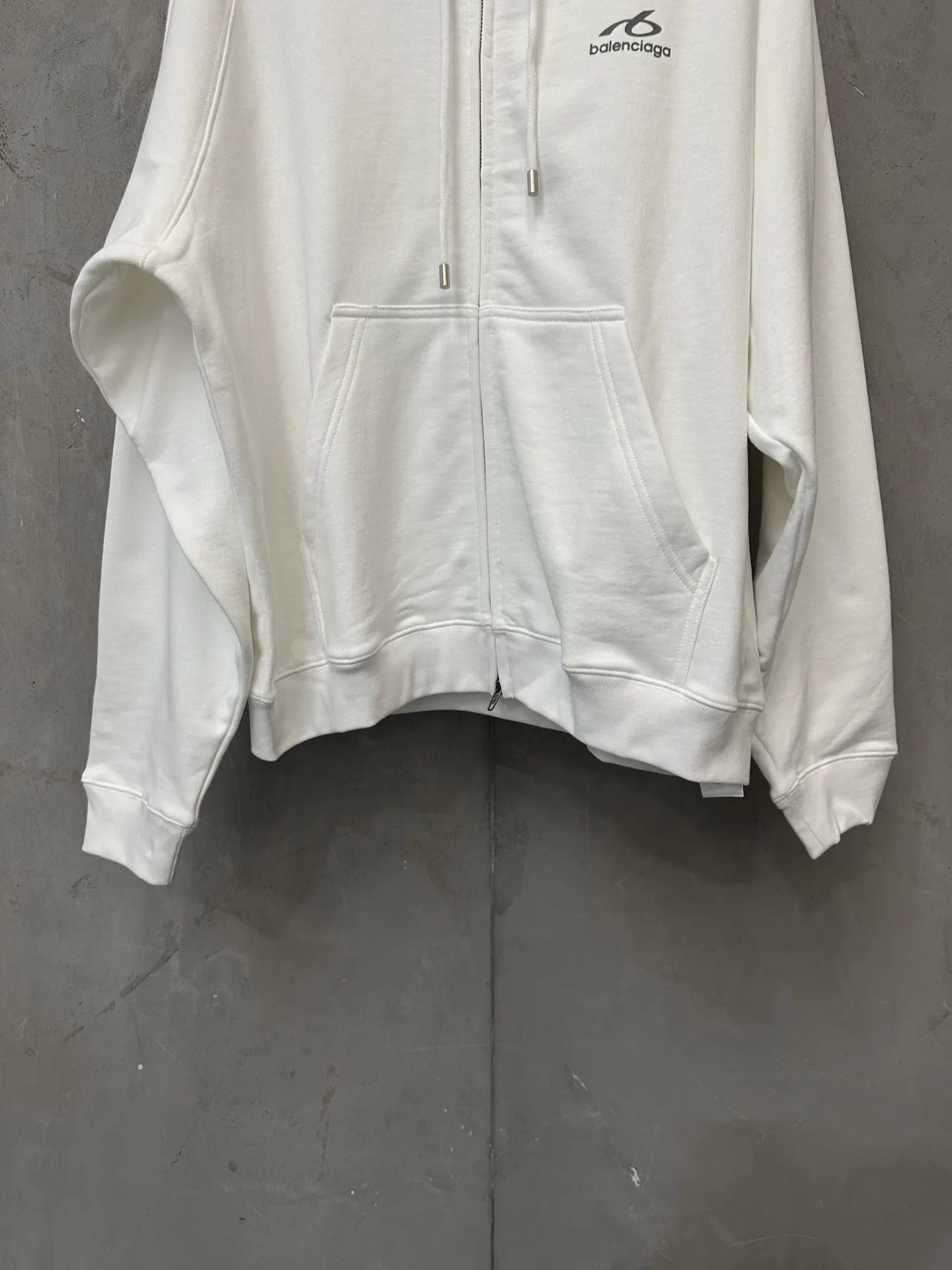 Logo Reflective Zip-Up Hoodie D32018841 — view 4
