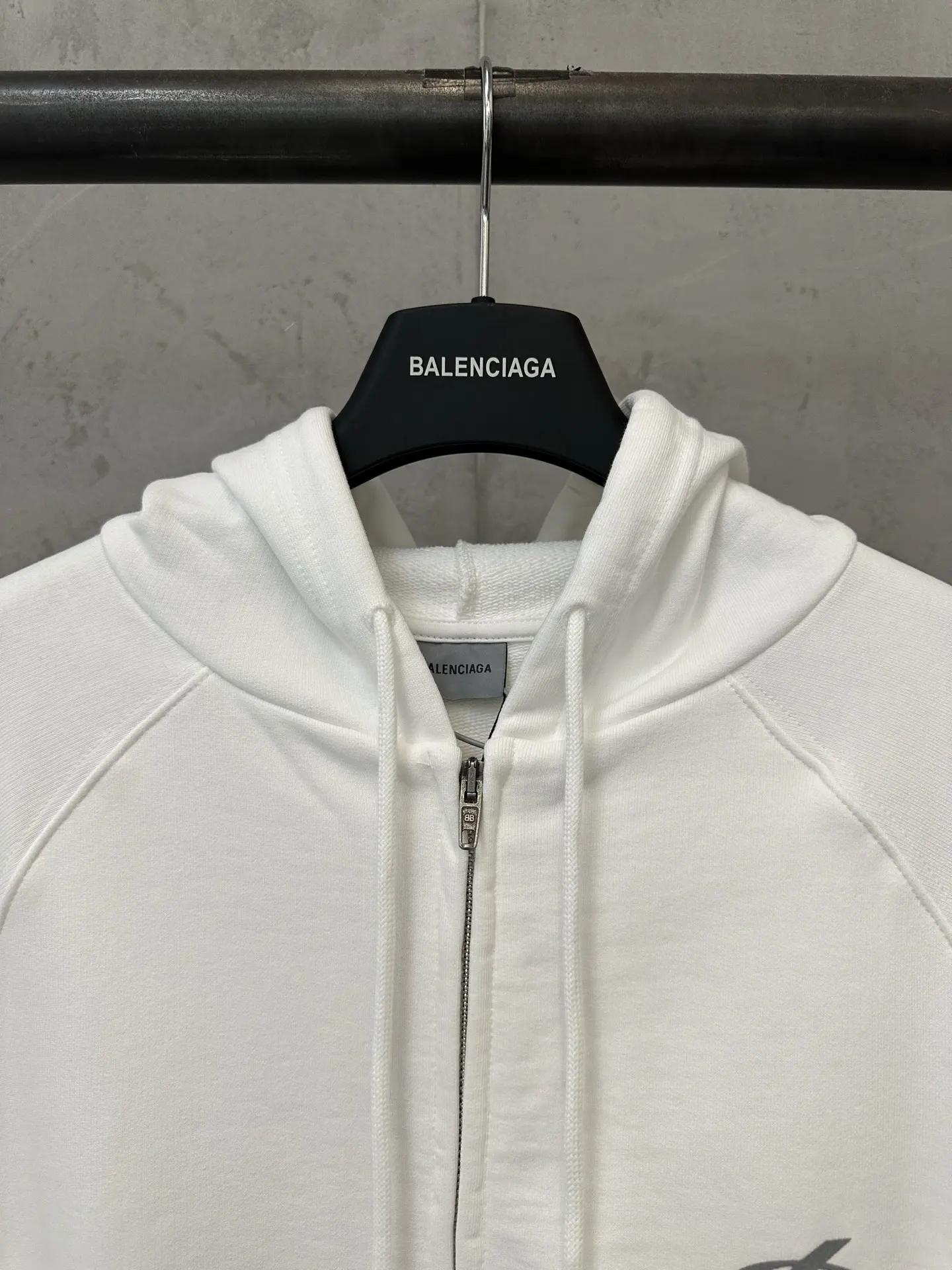 Logo Reflective Zip-Up Hoodie D32018841 — view 5