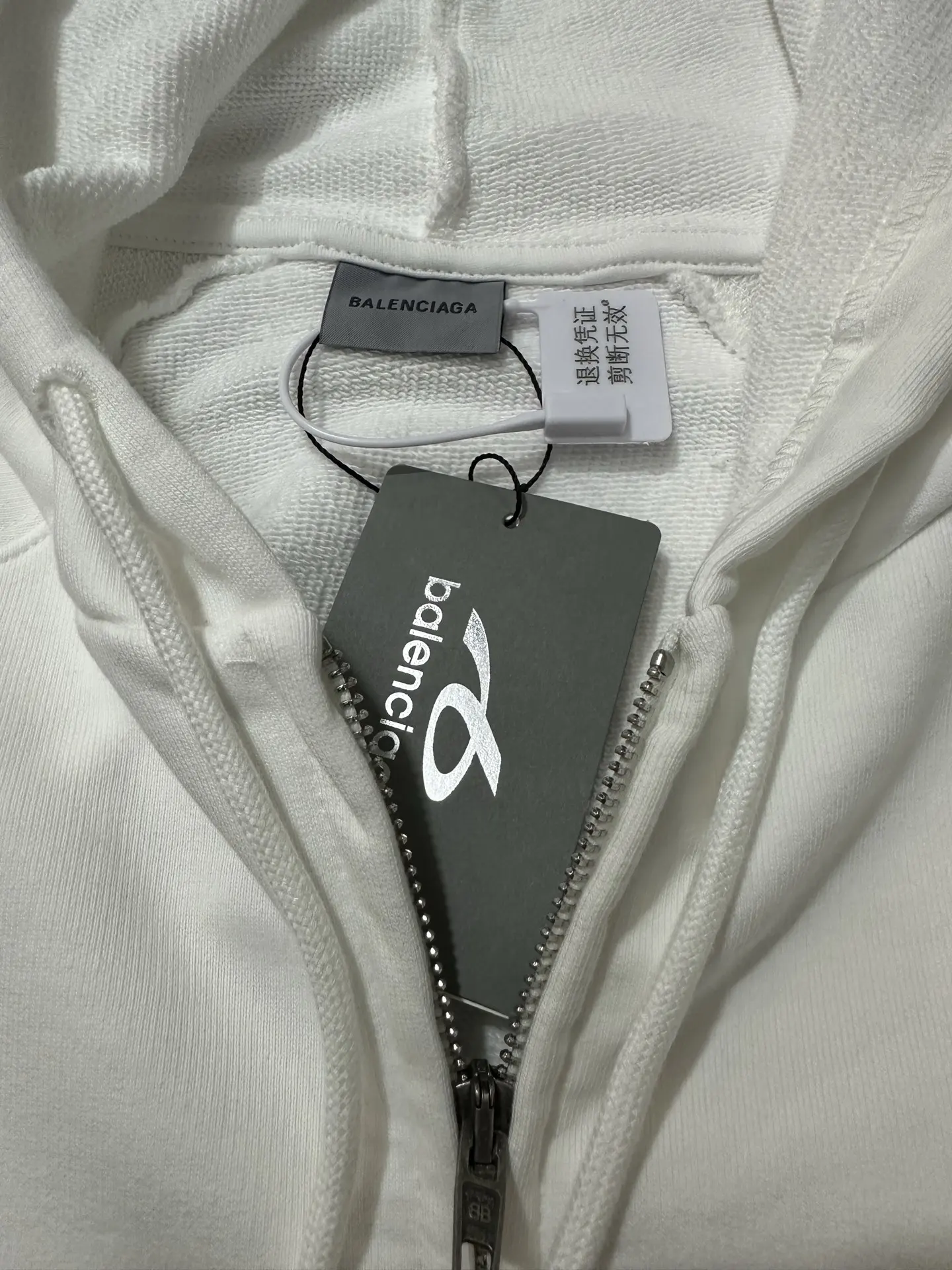 Logo Reflective Zip-Up Hoodie D32018841 — view 6