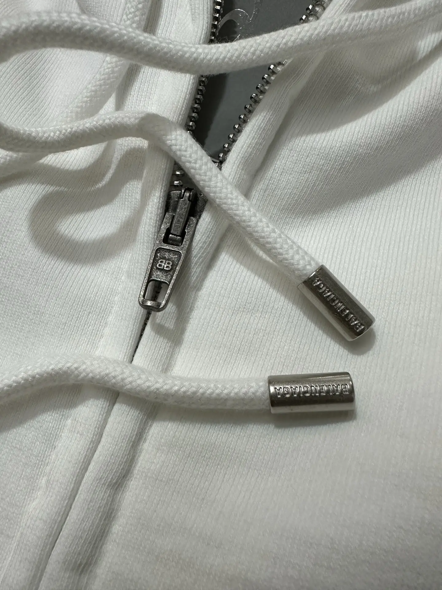 Logo Reflective Zip-Up Hoodie D32018841 — view 8