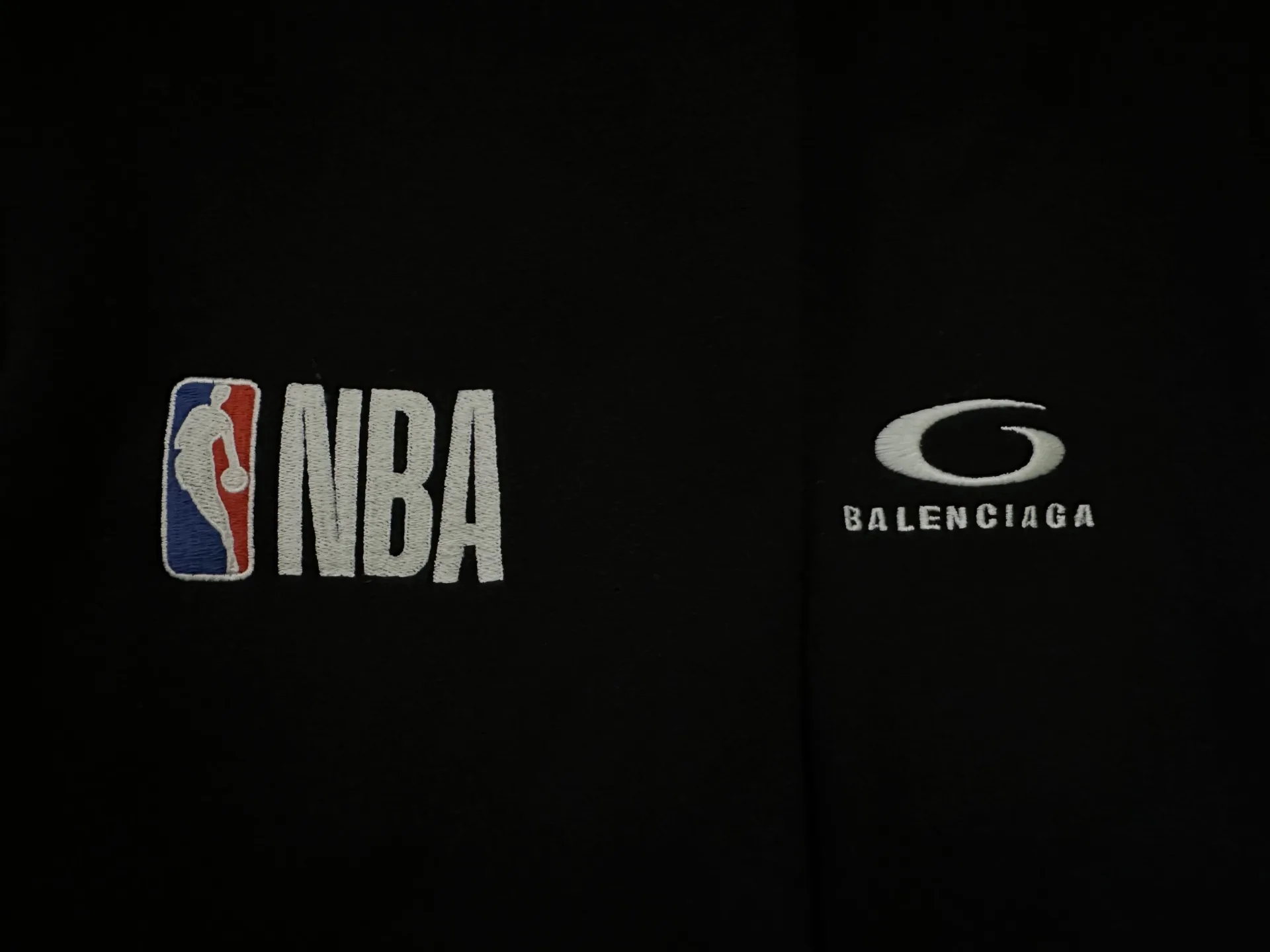 Balenciaga x NBA Embroidered Wide-Leg Sweatpants D32012353 — view 8