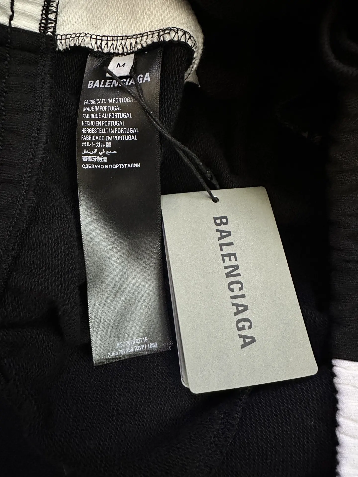 Balenciaga x NBA Embroidered Wide-Leg Sweatpants D32012353 — view 9