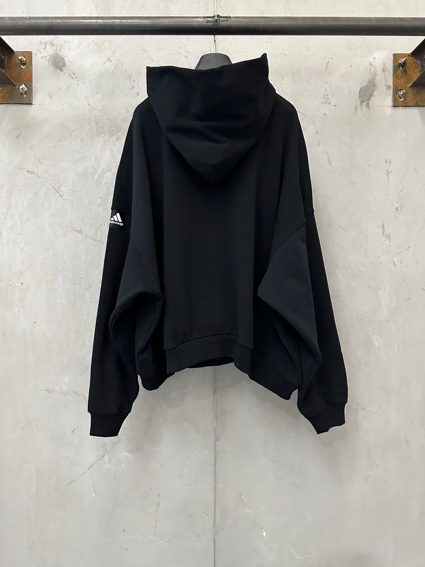 Balenciaga x Adidas Embroidered Logo Hoodie D32020491 — view 2