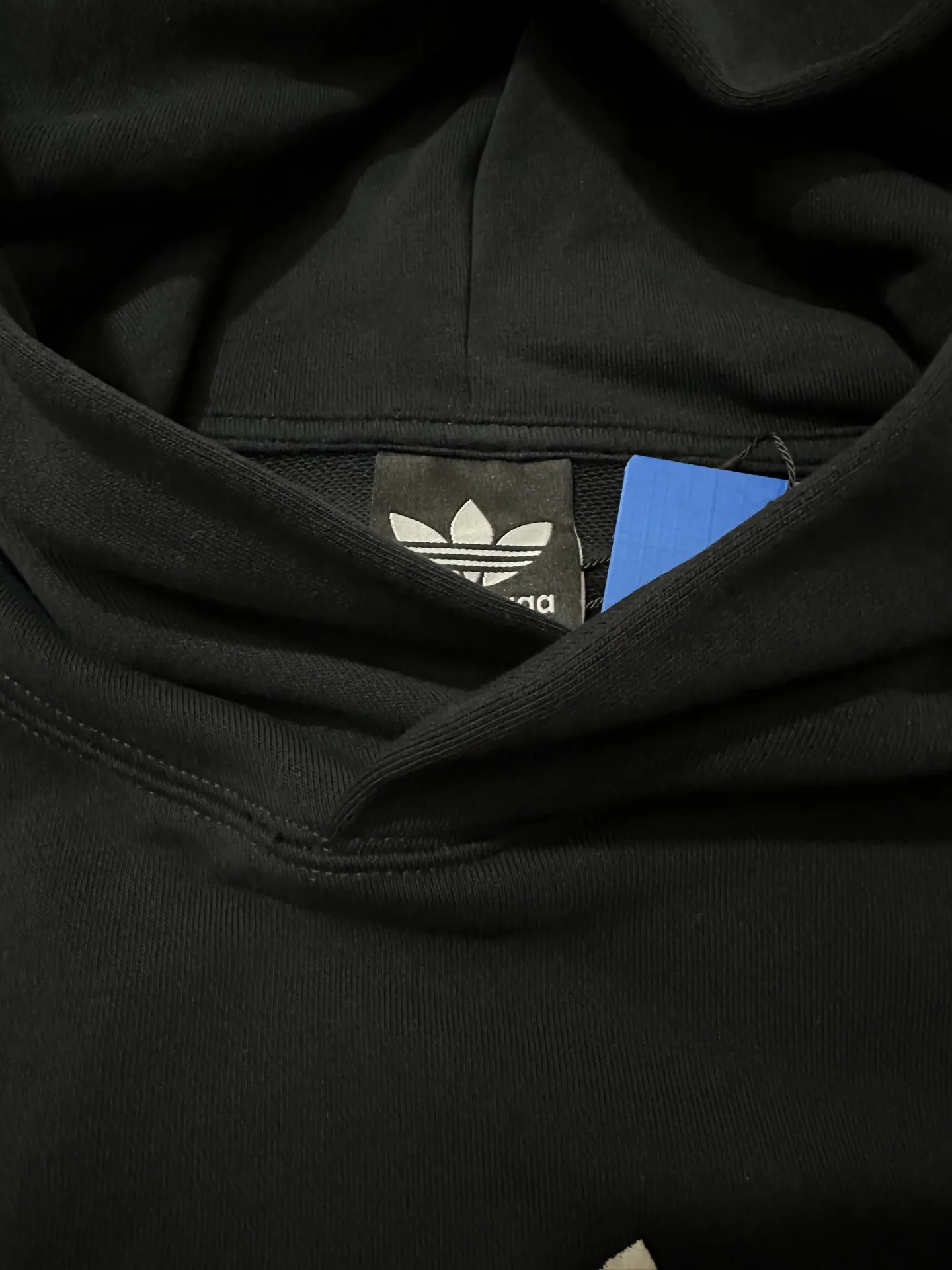 Balenciaga x Adidas Embroidered Logo Hoodie D32020491 — view 6