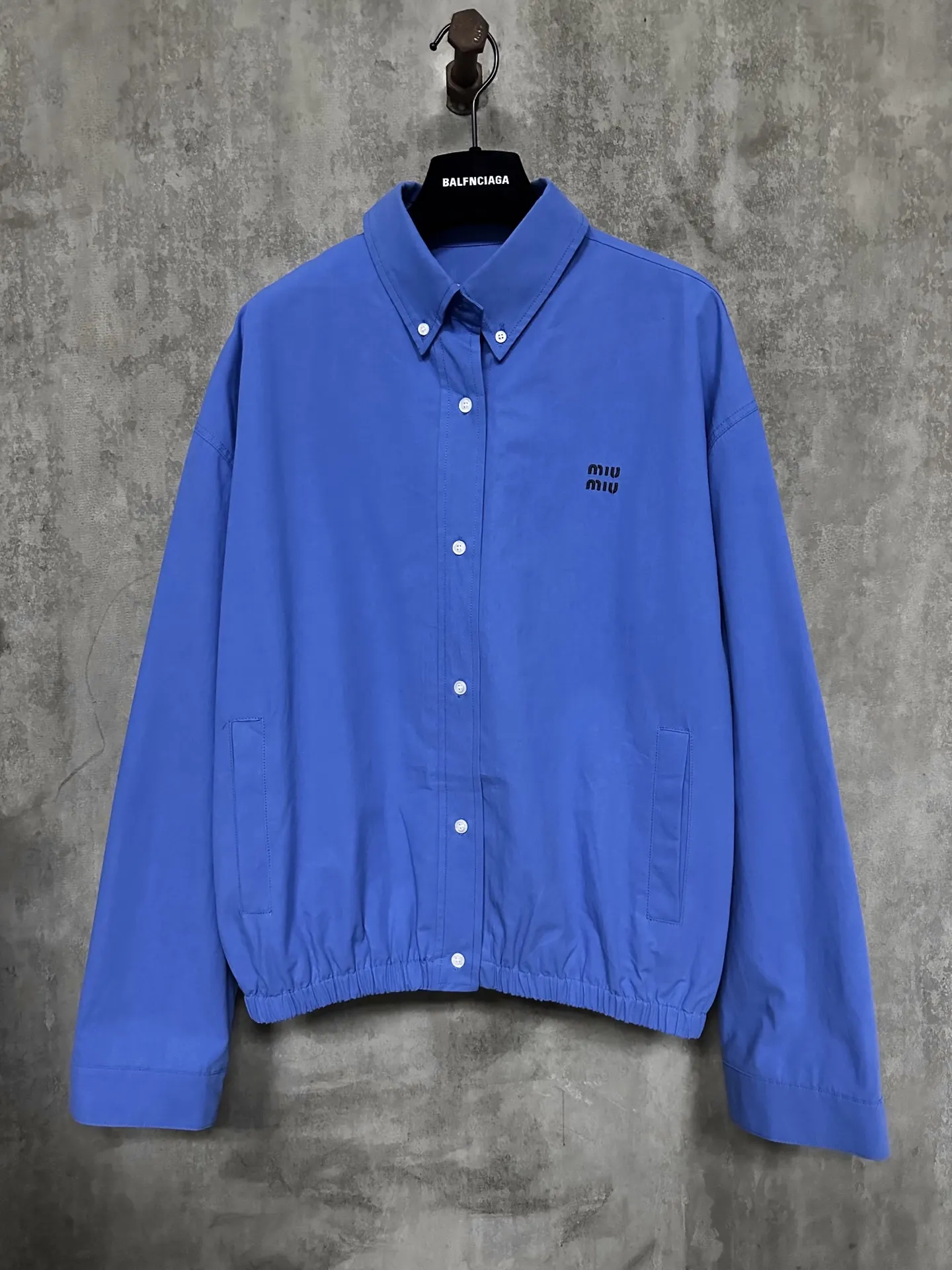 Embroidered Poplin Blouson Jacket D32015315