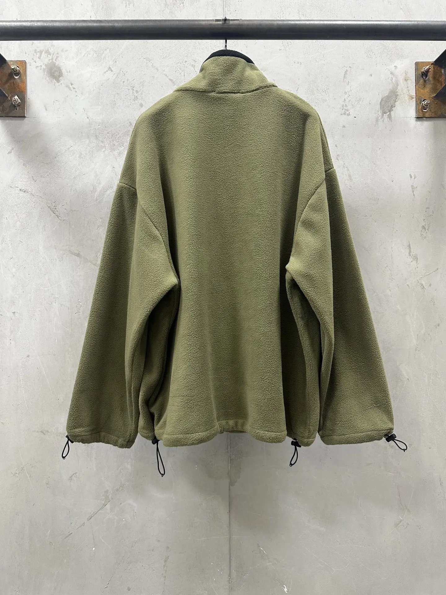 Embroidered Fleece Zip-Up Jacket D32022271 — view 2