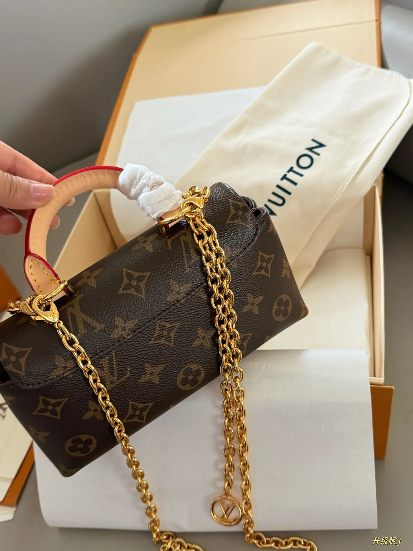 Nano Madeline Monogram Top-Handle Bag D32018319 — view 4