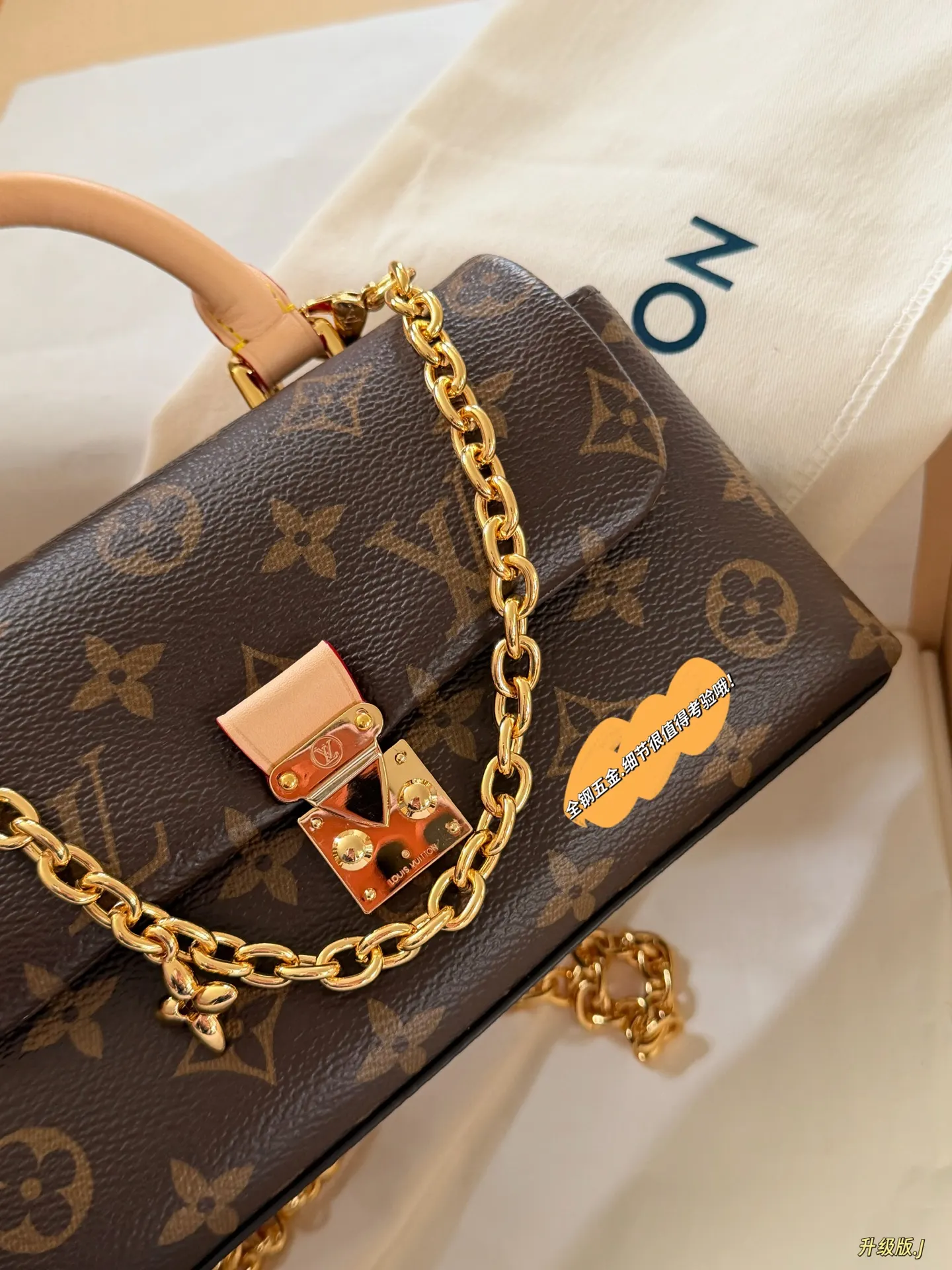 Nano Madeline Monogram Top-Handle Bag D32018319 — view 6