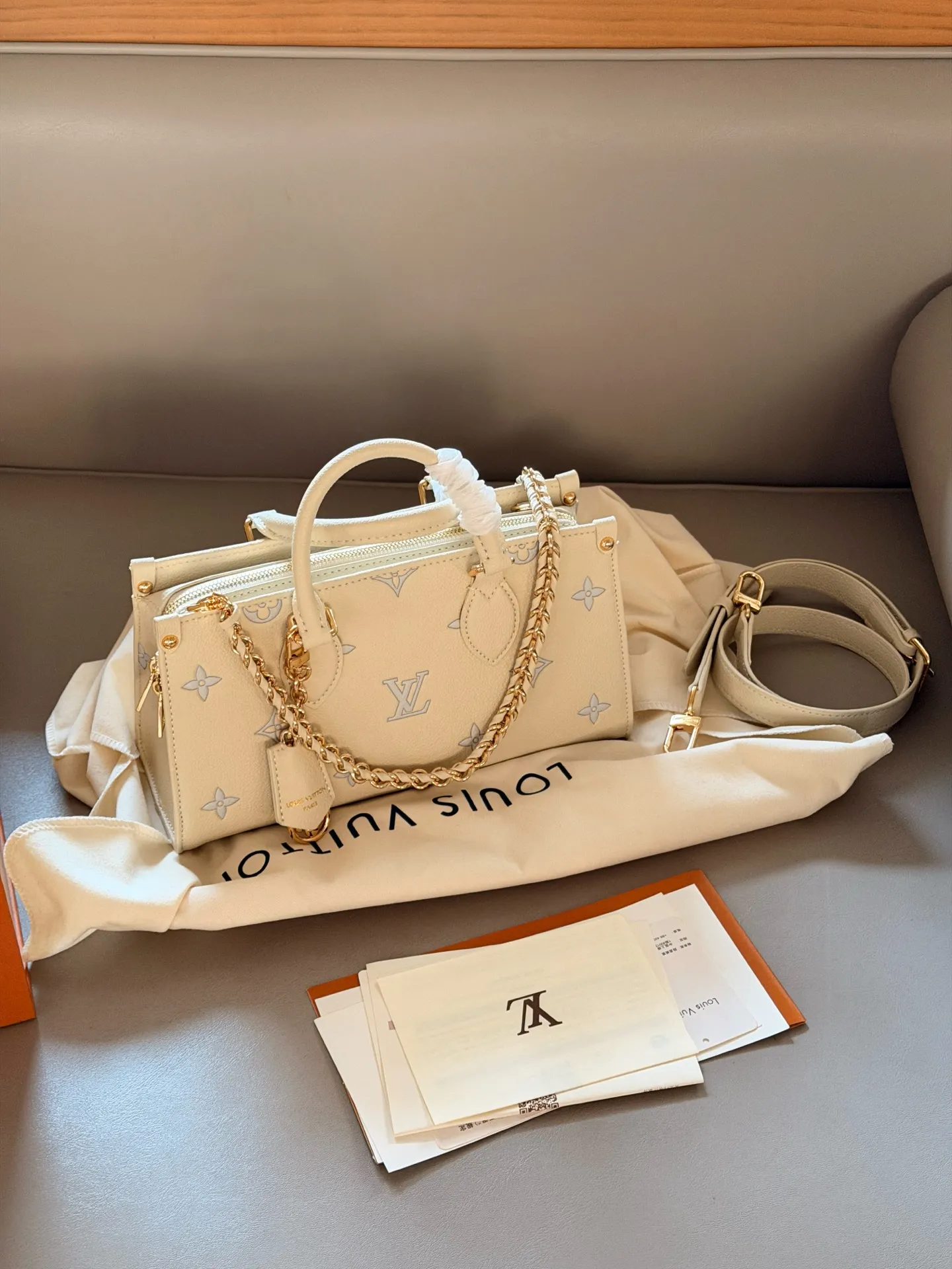 OnTheGo East West Monogram Top-Handle Bag D32018244 — view 2