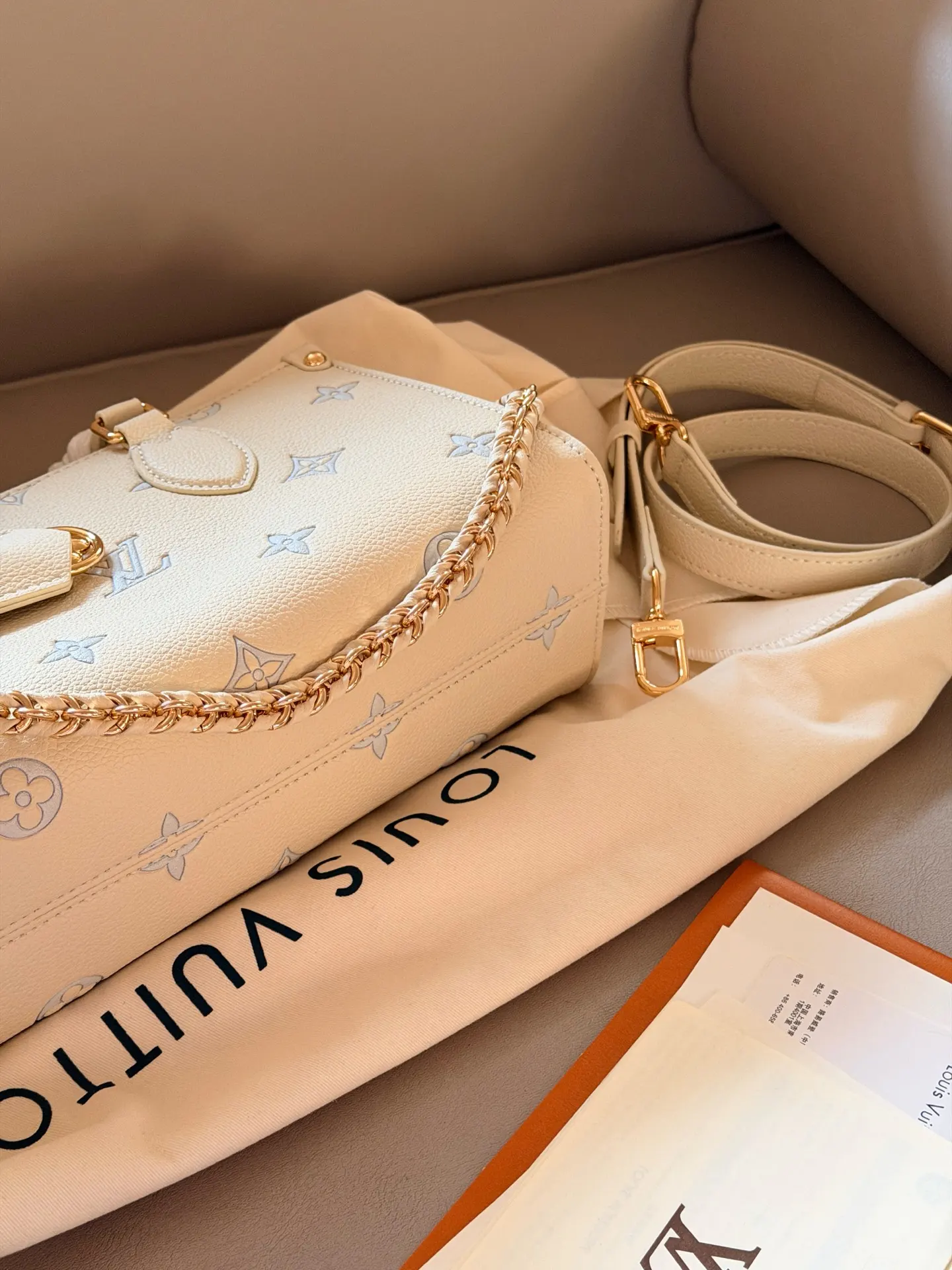 OnTheGo East West Monogram Top-Handle Bag D32018244 — view 8