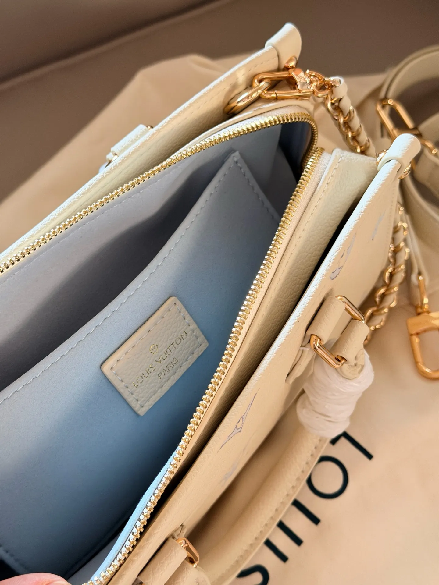 OnTheGo East West Monogram Top-Handle Bag D32018244 — view 9
