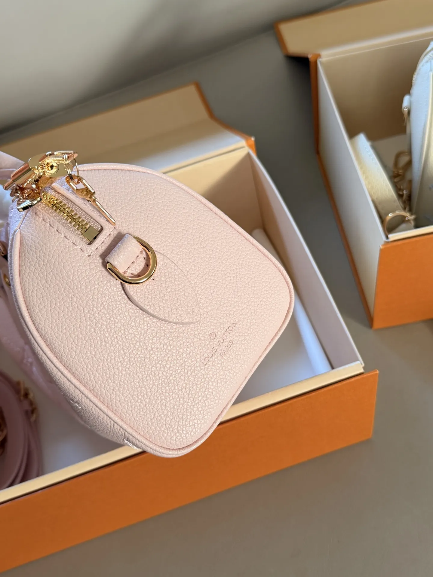 Speedy 20 Mini Embossed Top-Handle Bag D32018070 — view 6