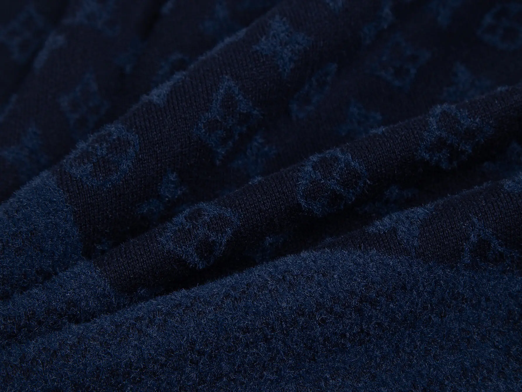 Monogram Velvet Patchwork Hooded Sweater D32515995 — view 10