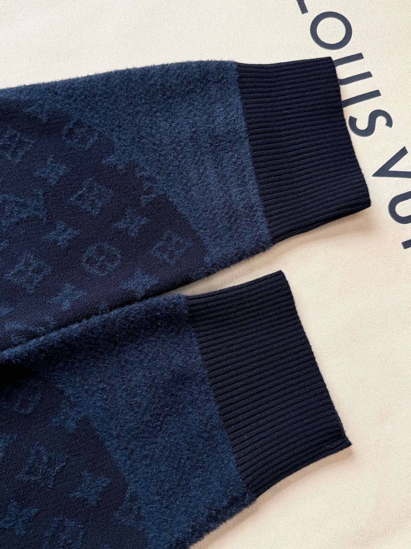 Monogram Velvet Patchwork Hoodie D32515996 — view 7