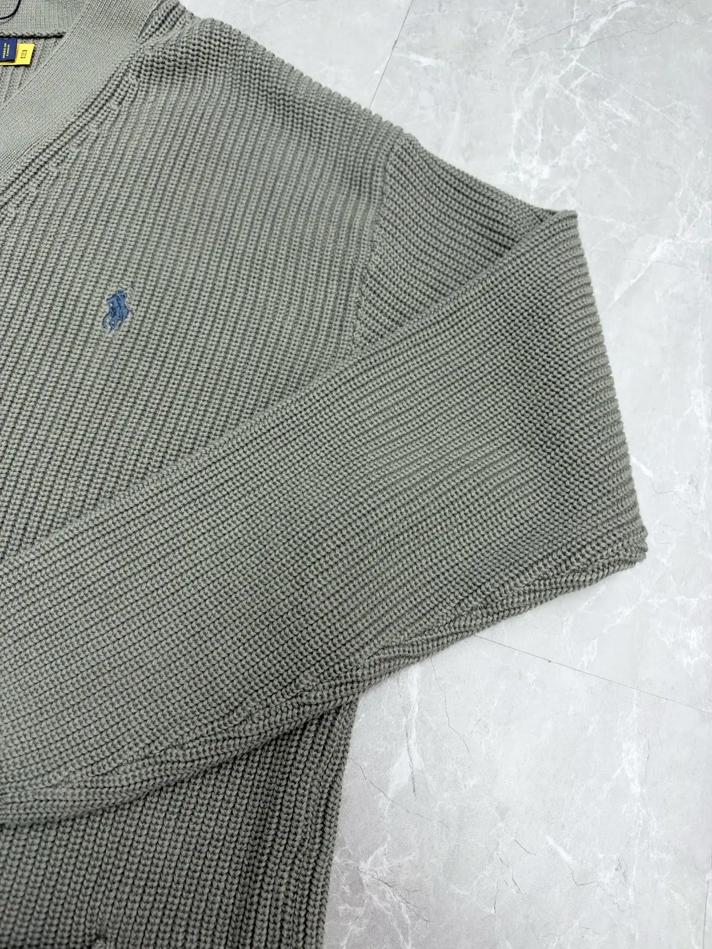 Polo Ralph Lauren Relaxed V-Neck Cotton Cardigan D32519200 — view 5