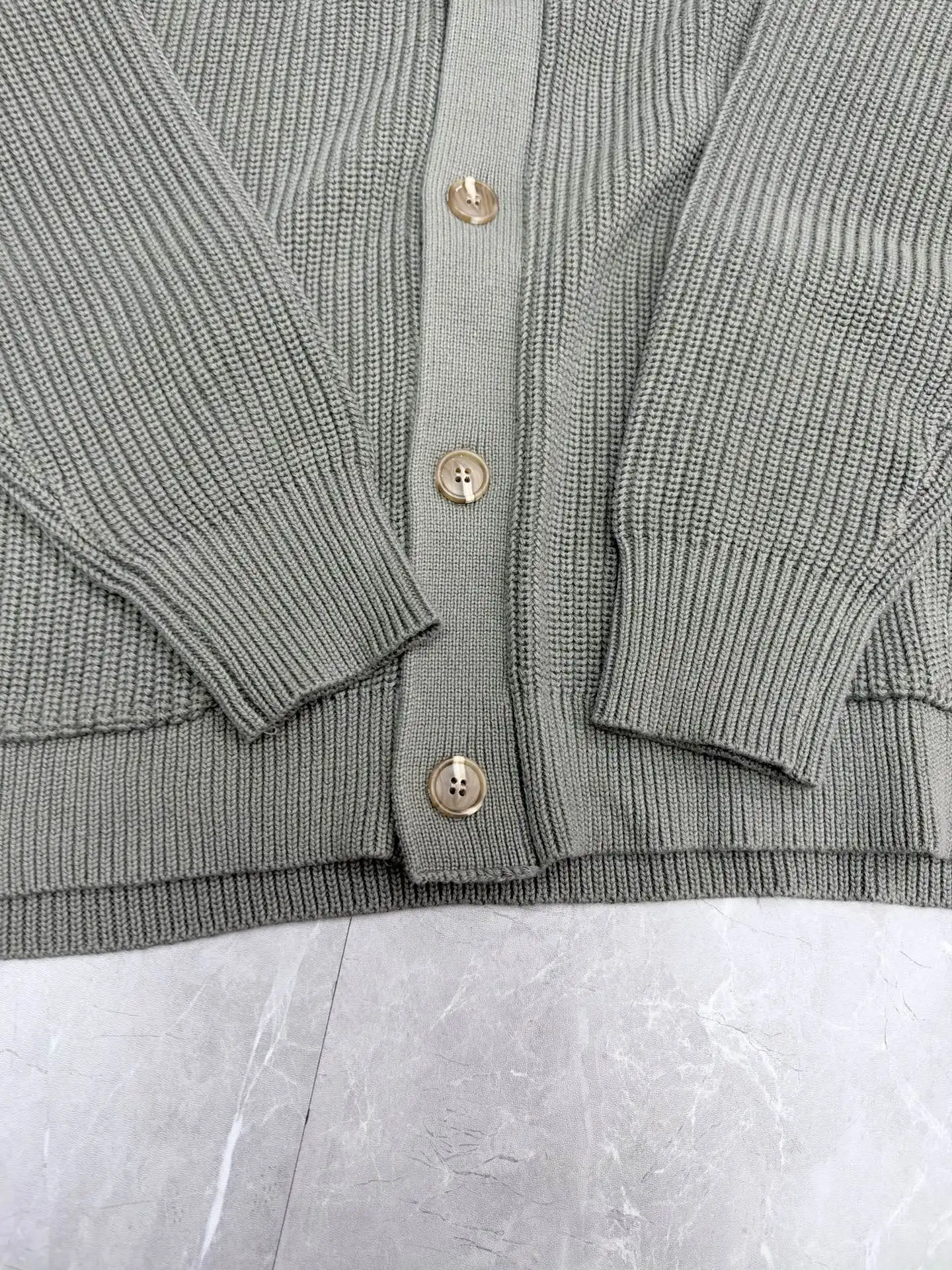 Polo Ralph Lauren Relaxed V-Neck Cotton Cardigan D32519200 — view 6