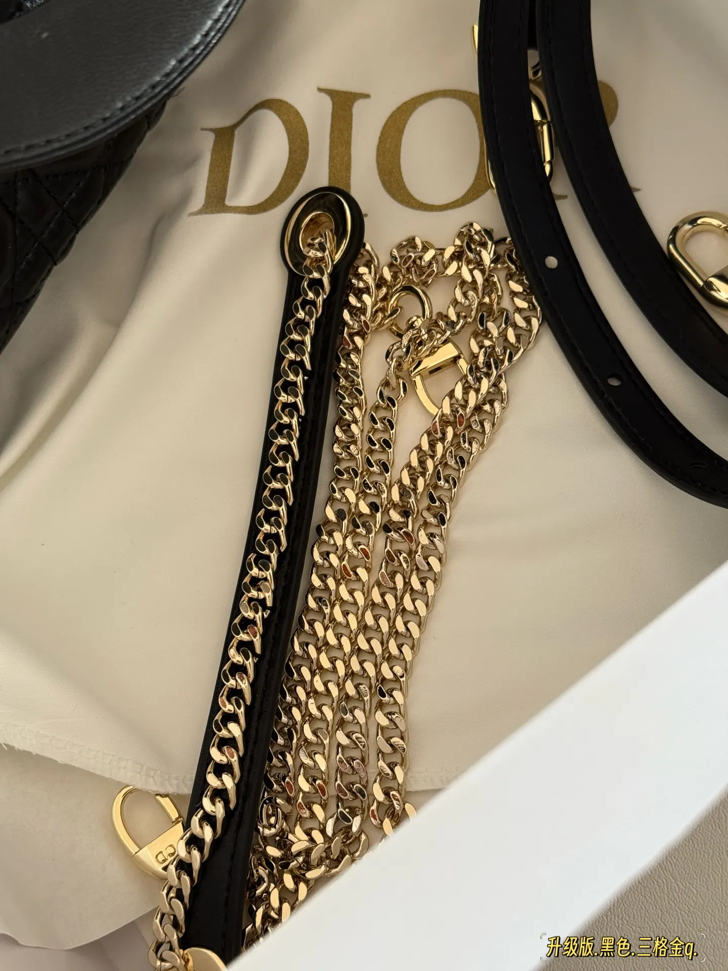 Lady Dior Quilted Lambskin Top-Handle Bag D32518137 — view 26