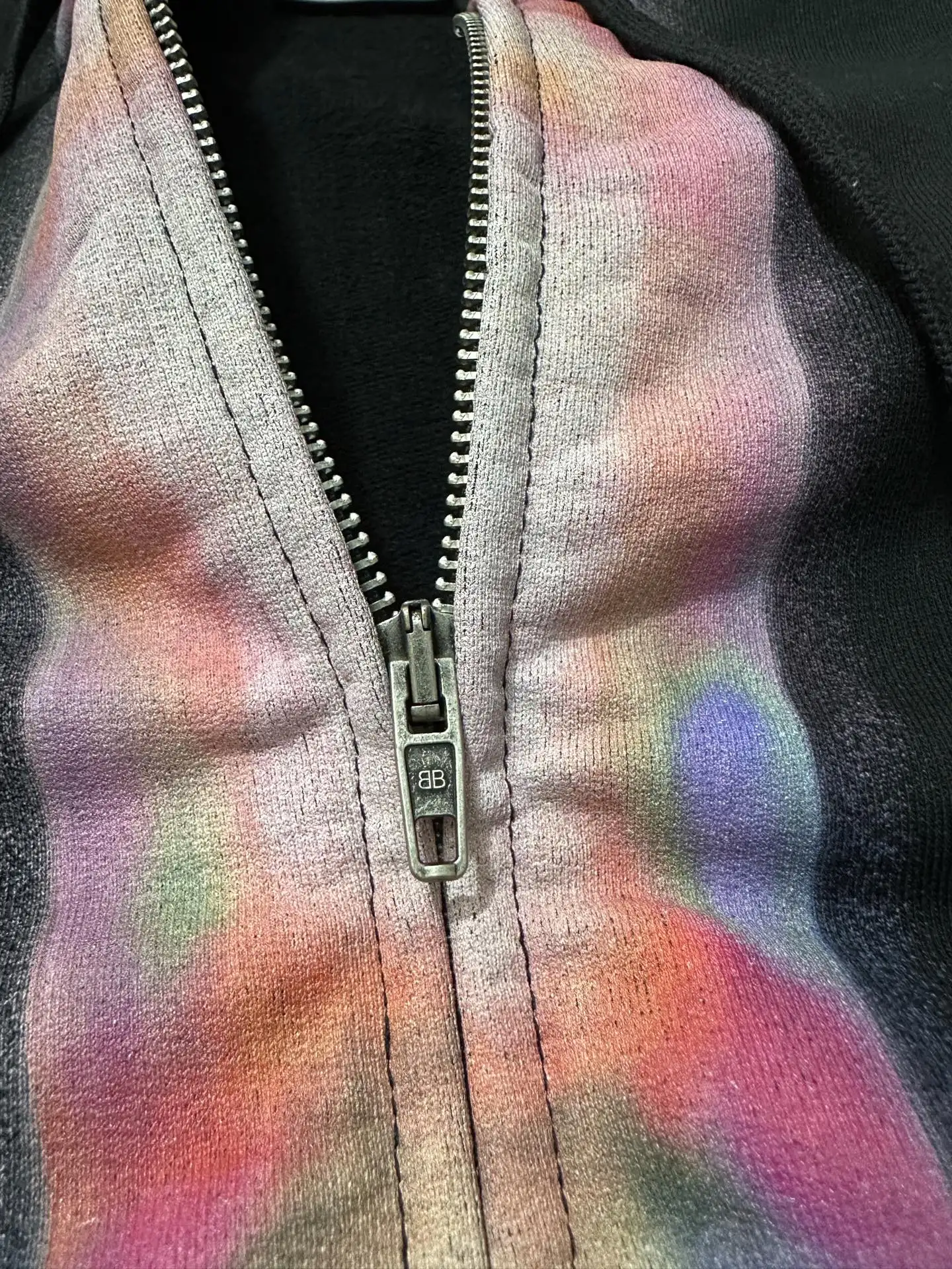 Graphic Print Zip-Up Hoodie D33018849 — view 7