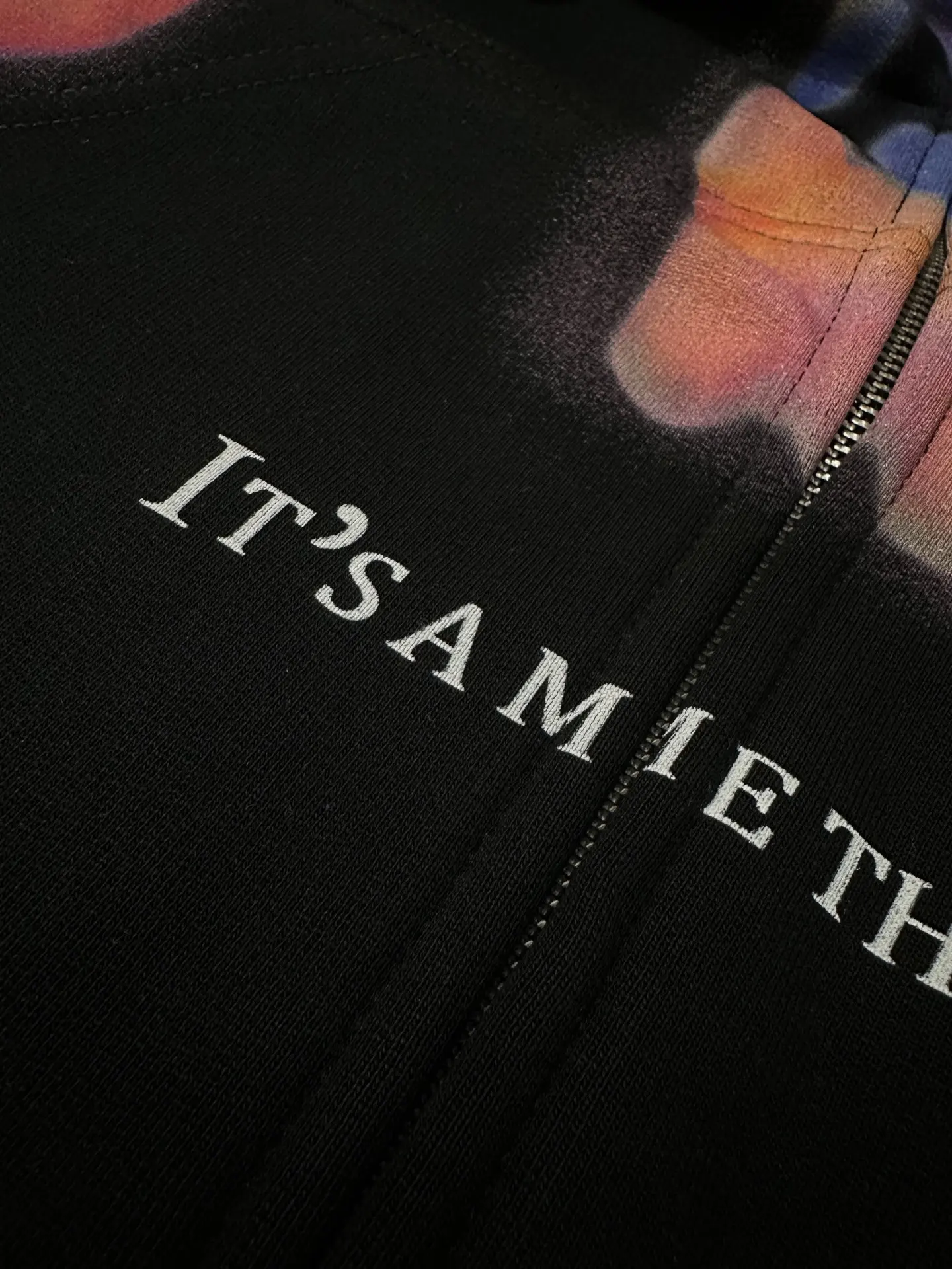 Graphic Print Zip-Up Hoodie D33018849 — view 10