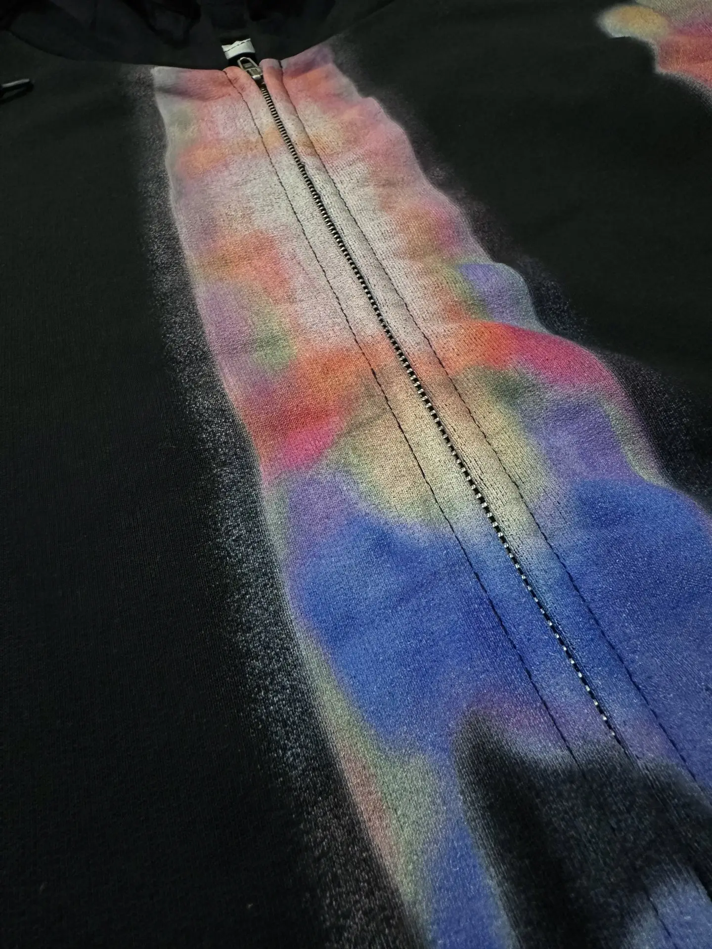 Graphic Print Zip-Up Hoodie D33018849 — view 11