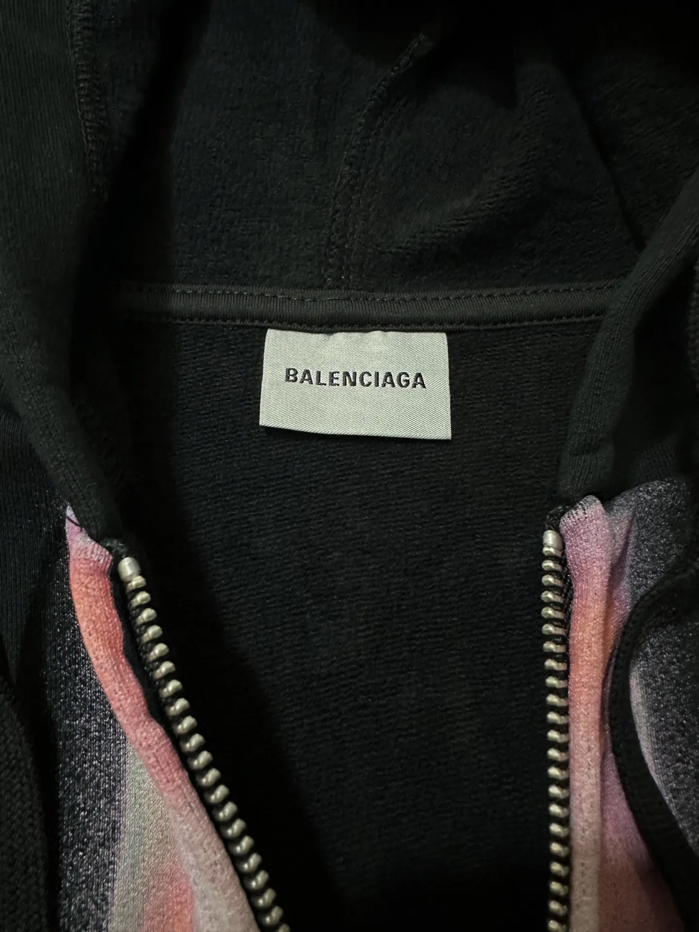 Graphic Print Zip-Up Hoodie D33018849 — view 14