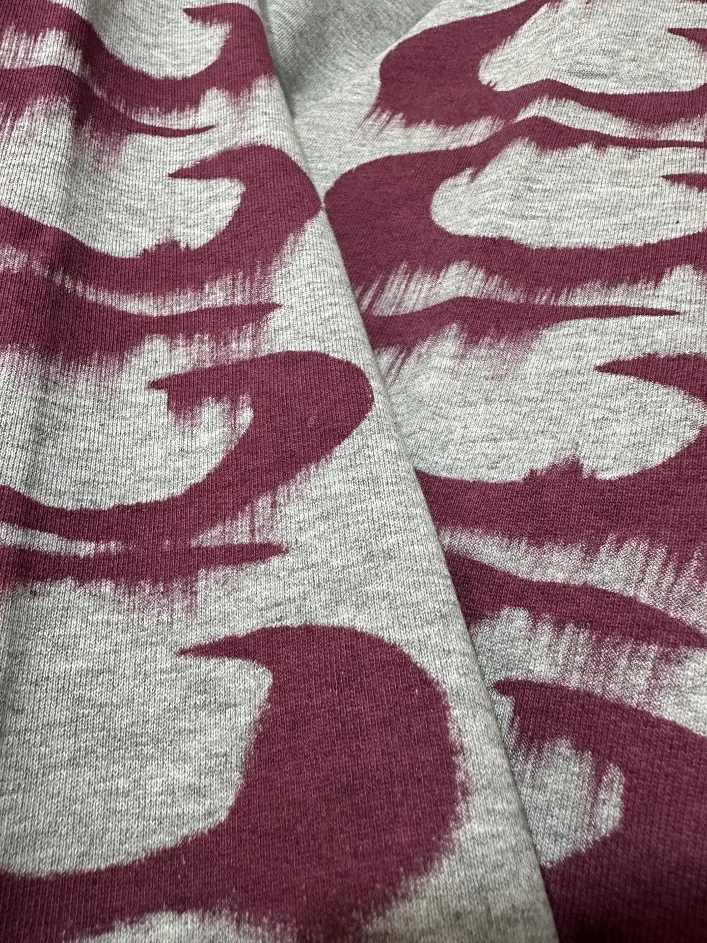 Wet Brush Print Zip-Up Hoodie D33020492 — view 9