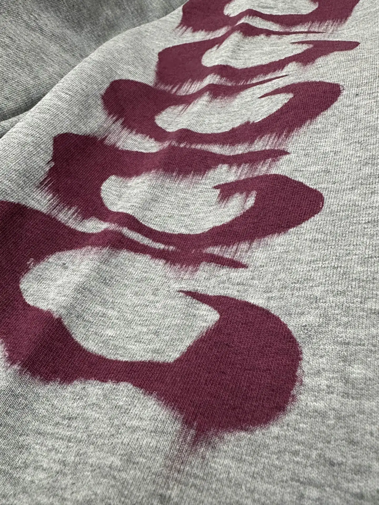 Wet Brush Print Zip-Up Hoodie D33020492 — view 10