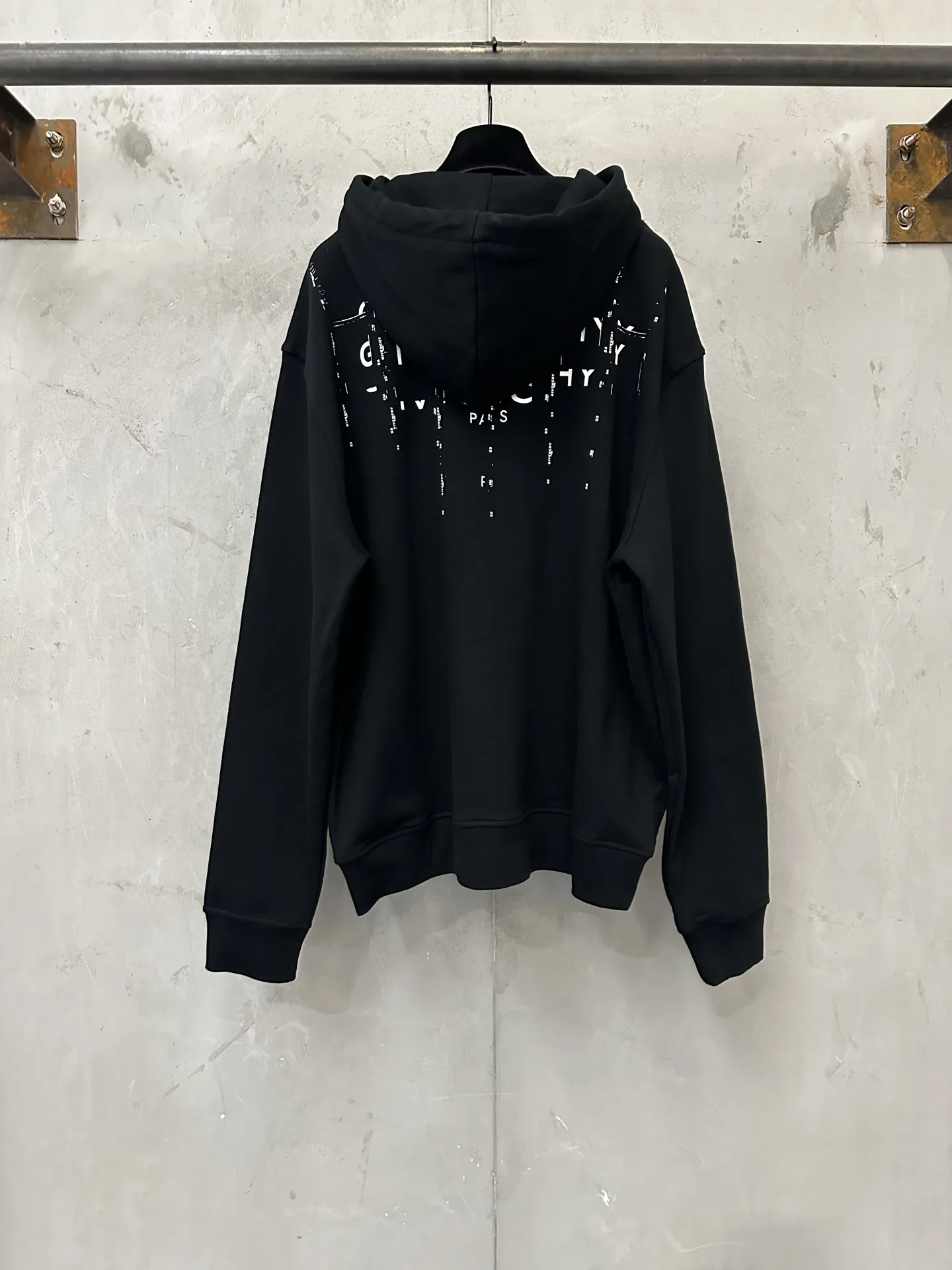 Logo Print Zip-Up Hoodie D33022278 — view 2