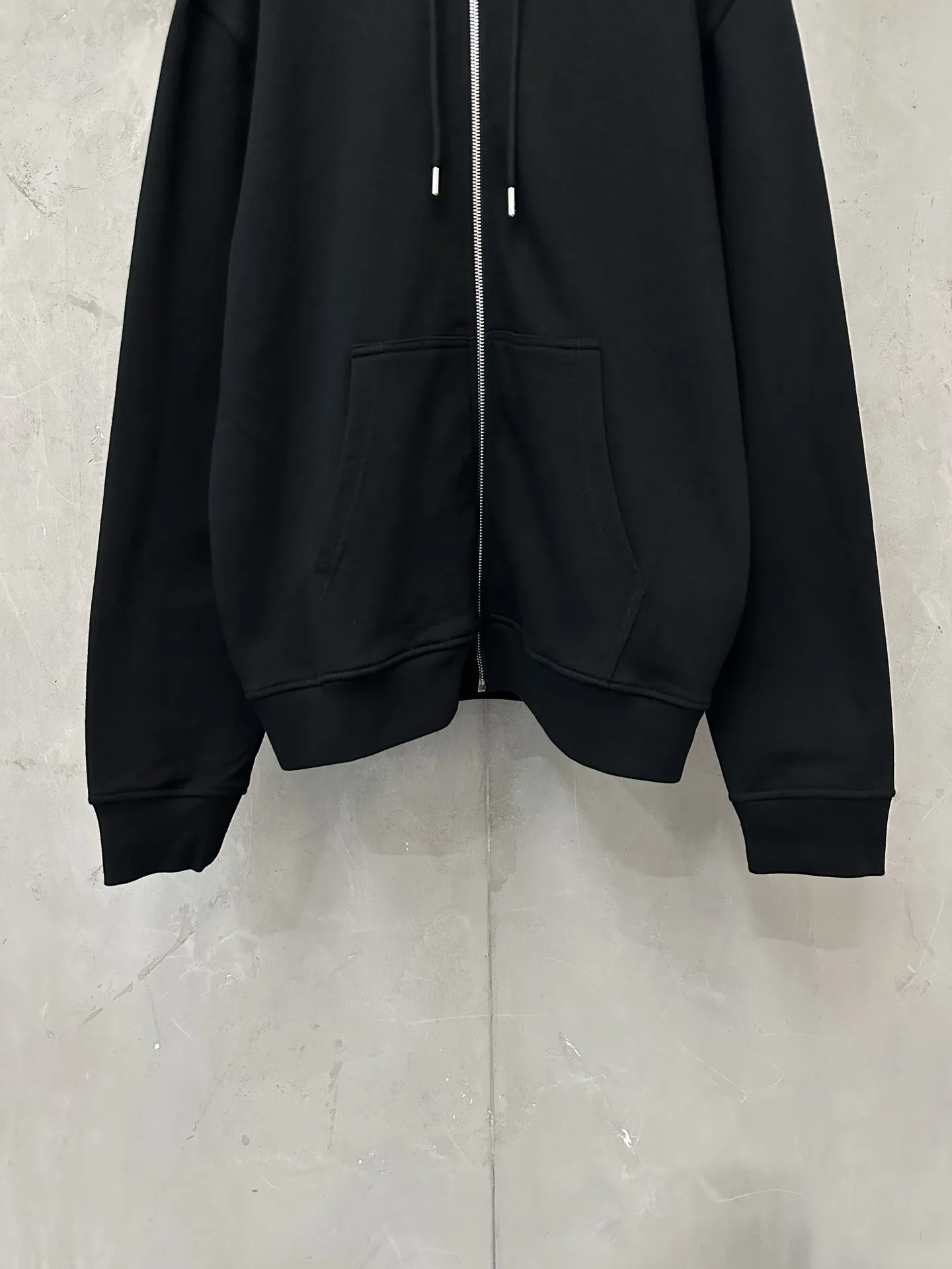 Logo Print Zip-Up Hoodie D33022278 — view 4