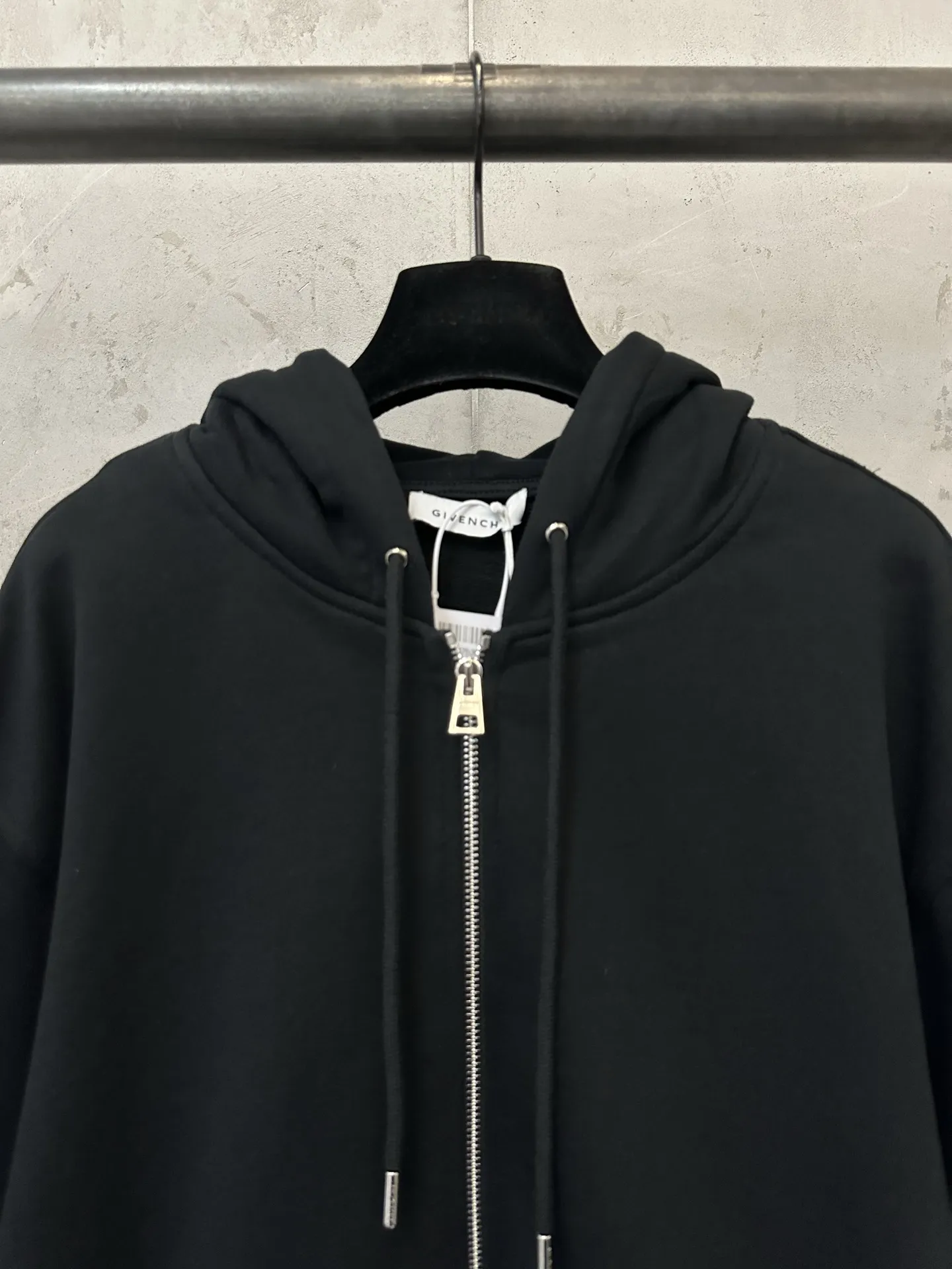 Logo Print Zip-Up Hoodie D33022278 — view 5