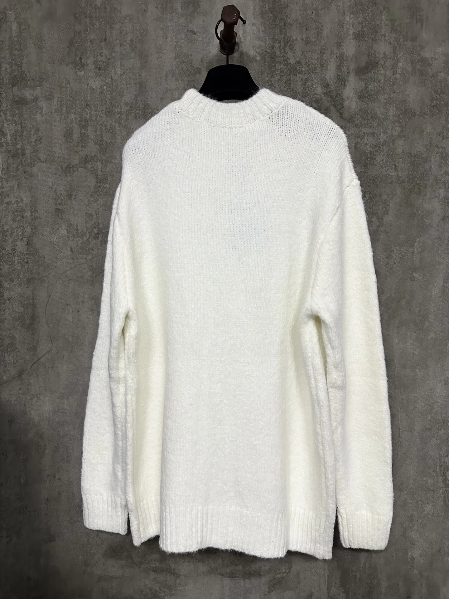 Pearl-Embellished Silk-Cotton Blend Sweater D33015325 — view 2