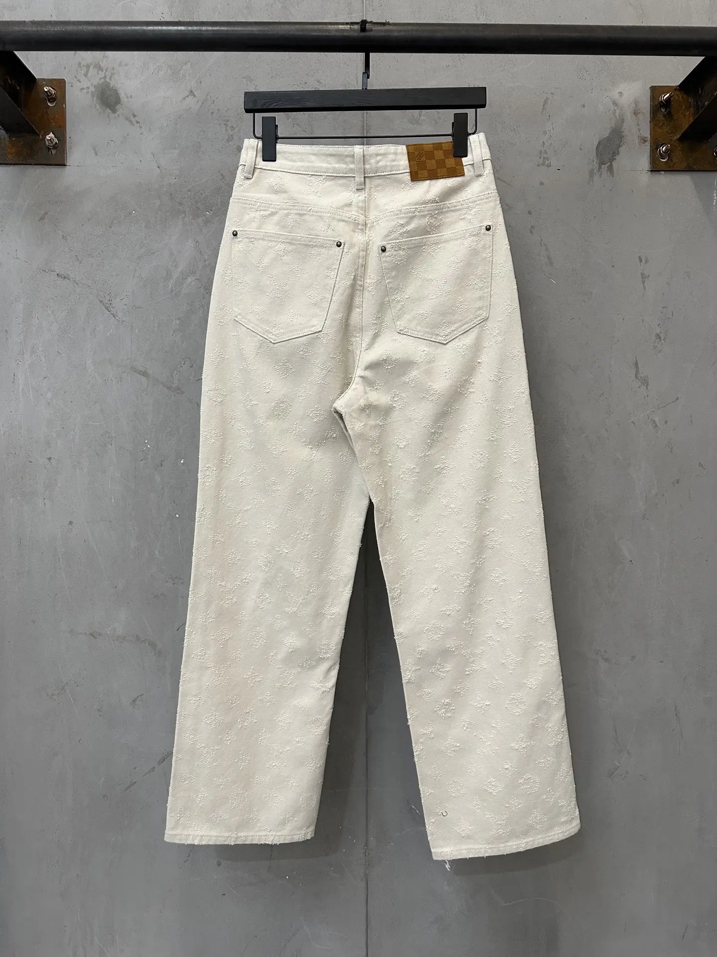 Monogram Needle-Punch Denim Skate Trousers D33022224 — view 2