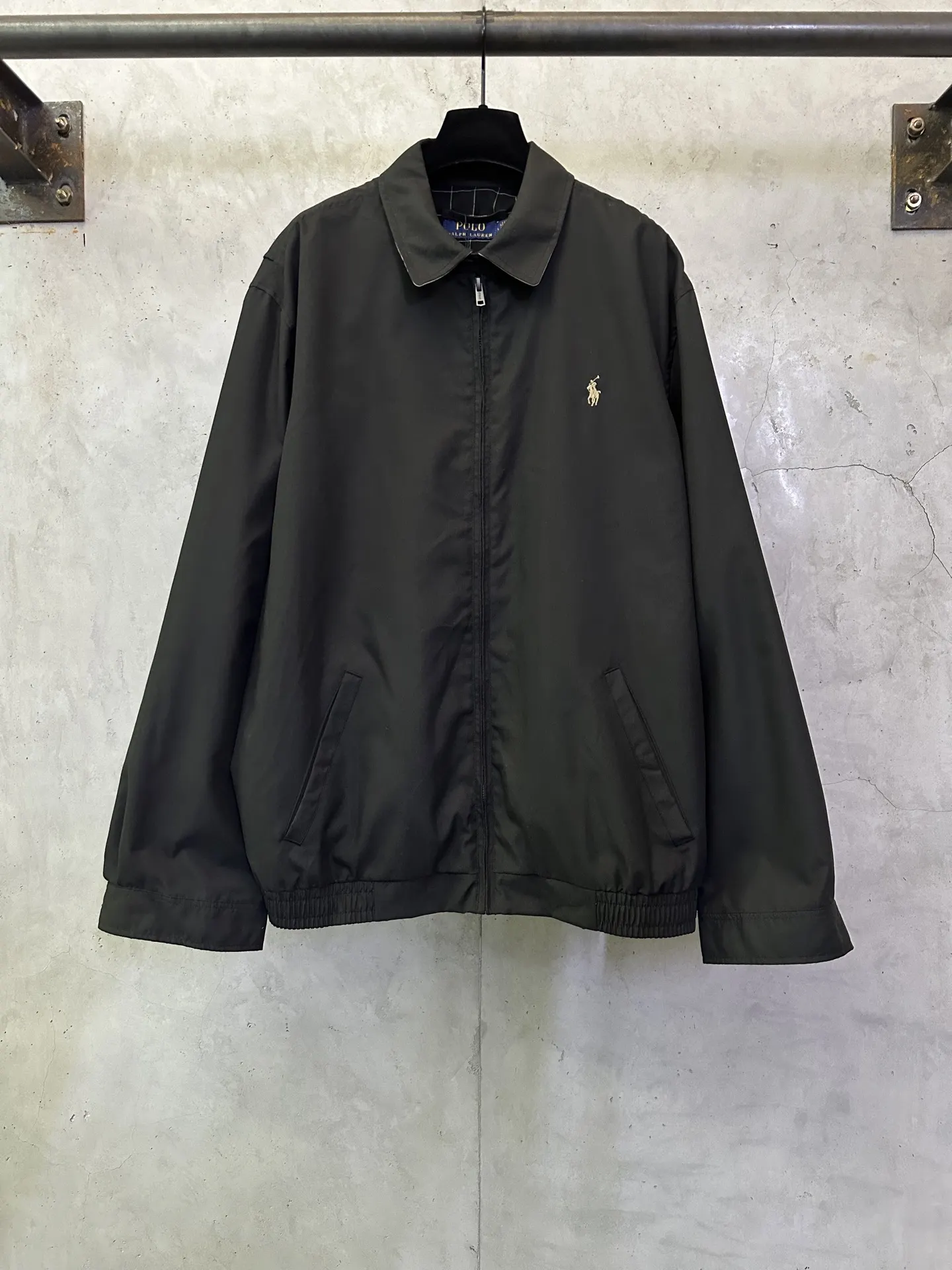 Embroidered Cotton Harrington Jacket D33015294