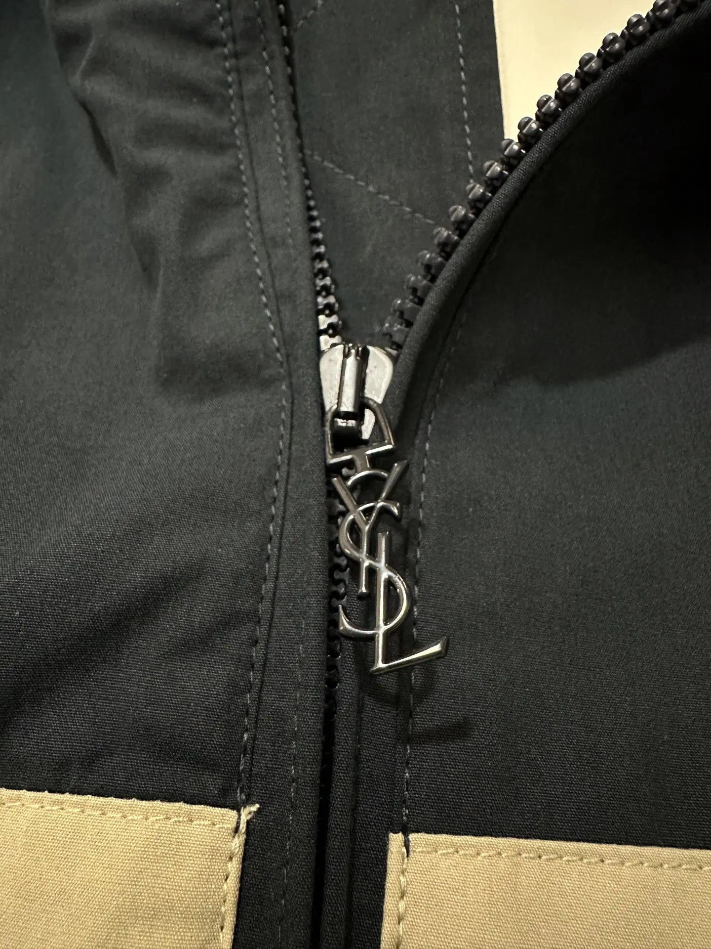 Embroidered Cotton Canvas Zip-Up Jacket D33020502 — view 7