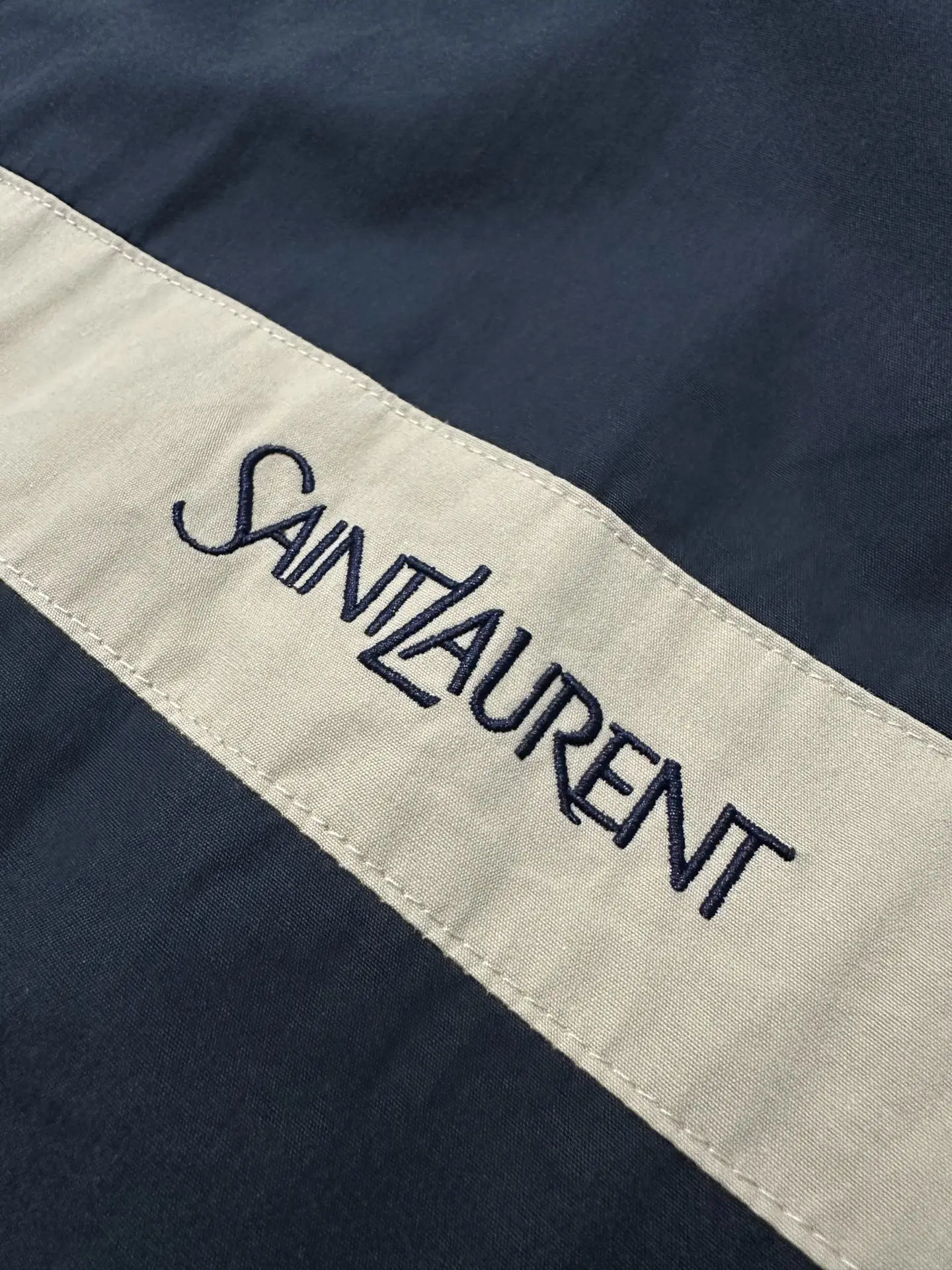 Embroidered Cotton Canvas Zip-Up Jacket D33020502 — view 10