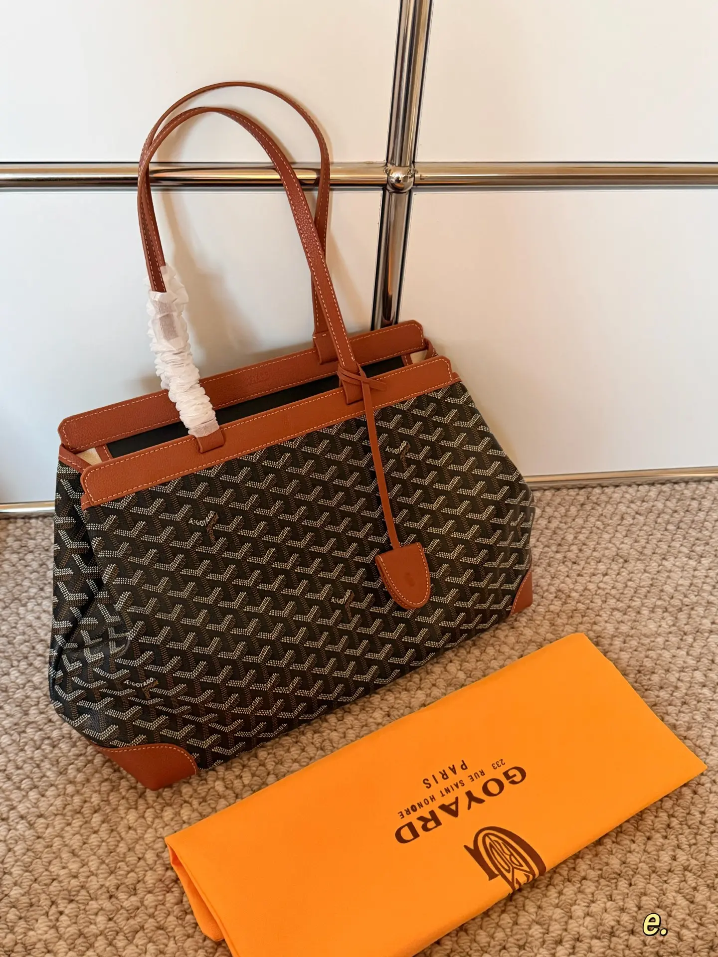 Goyard-Inspired Monogram Tote Bag D33017931